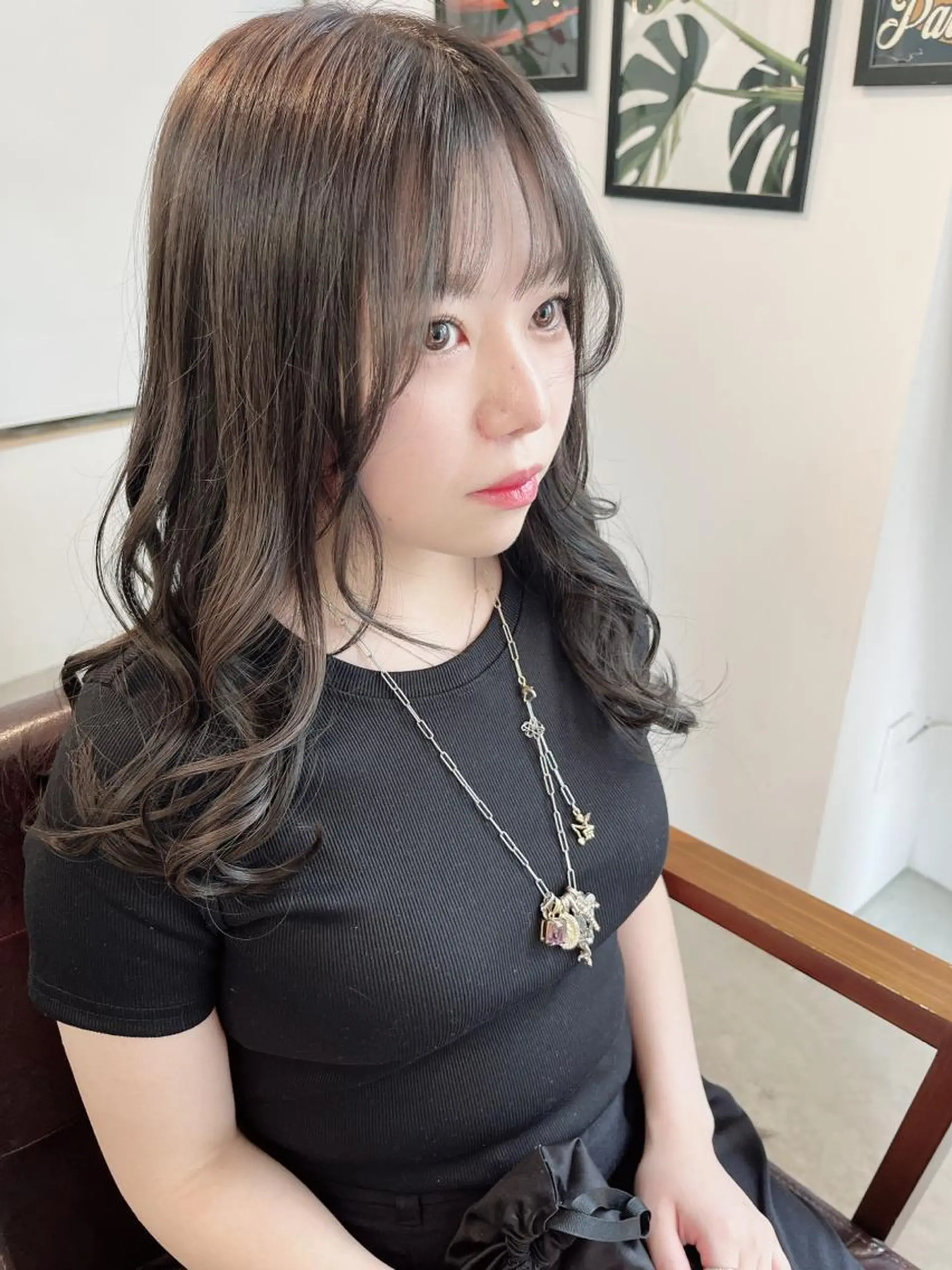 ロング カット ヘアカラー トリートメント 松川  智行のヘアスタイル