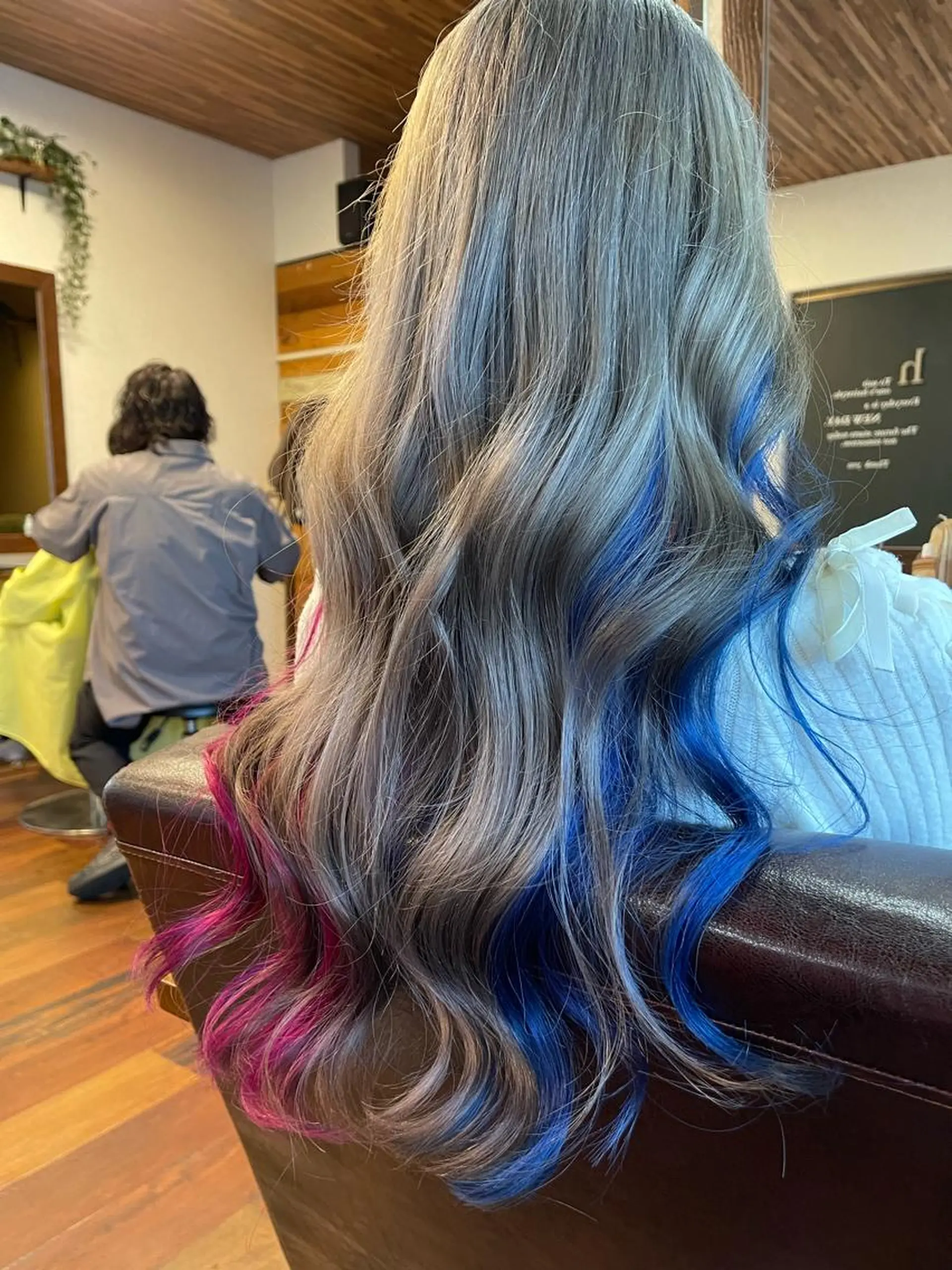 ロング カラー ヘアアレンジ ANDIAMO SAKAE✩楓のヘアスタイル