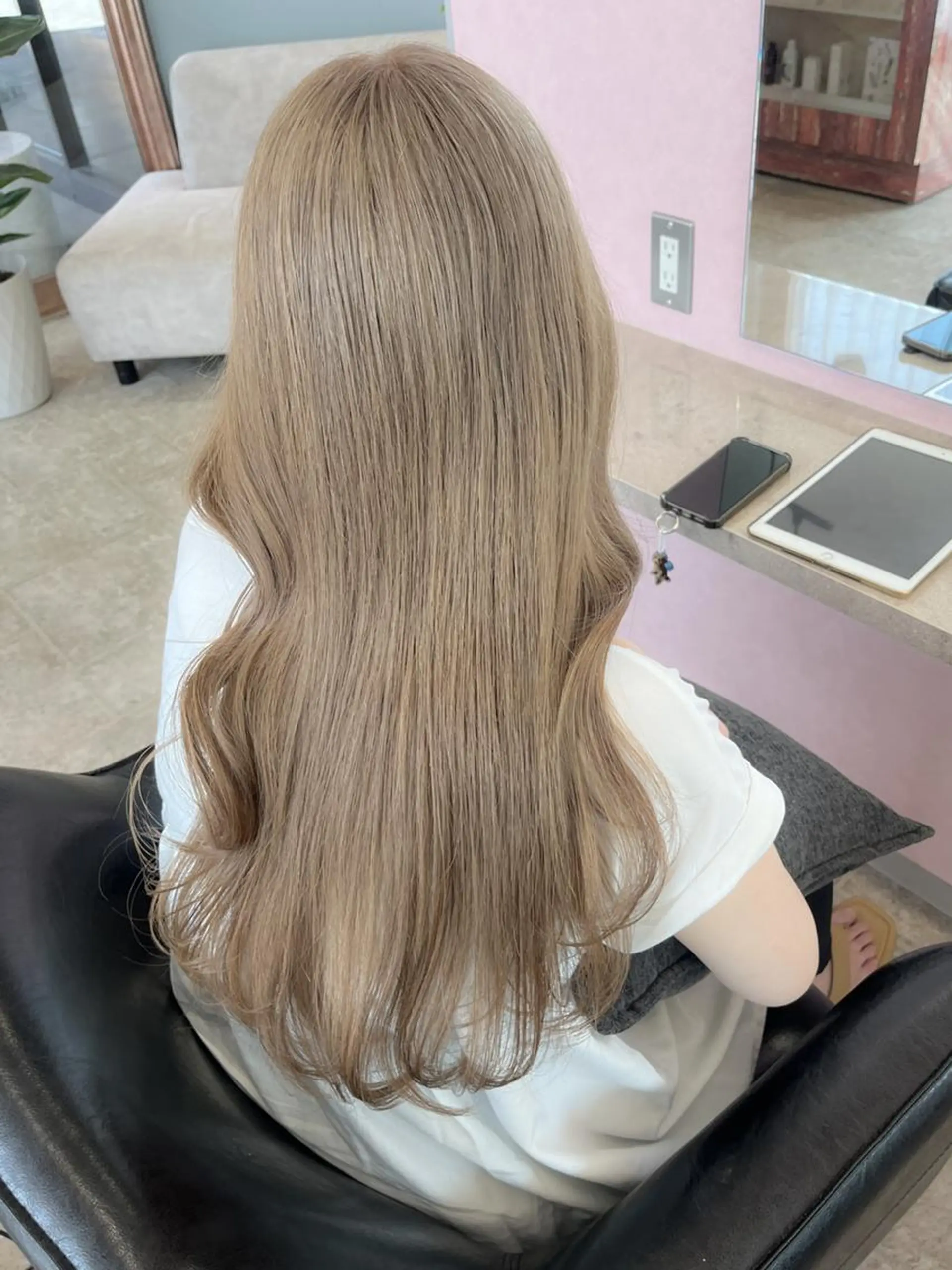 ロング カット ヘアカラー トリートメント MATTY yoshika 🐻のヘアスタイル