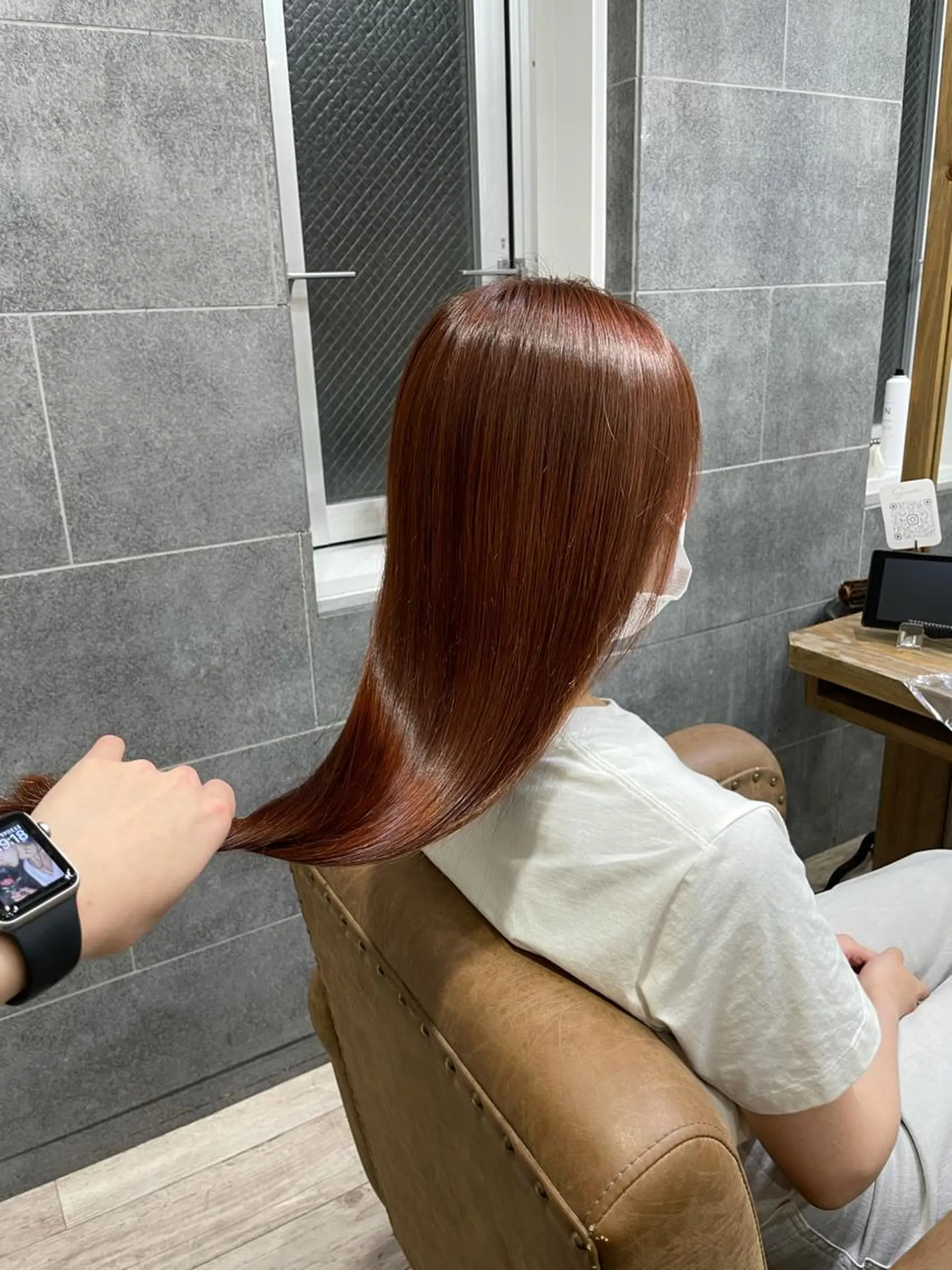 ロング 飯塚 青空のヘアスタイル