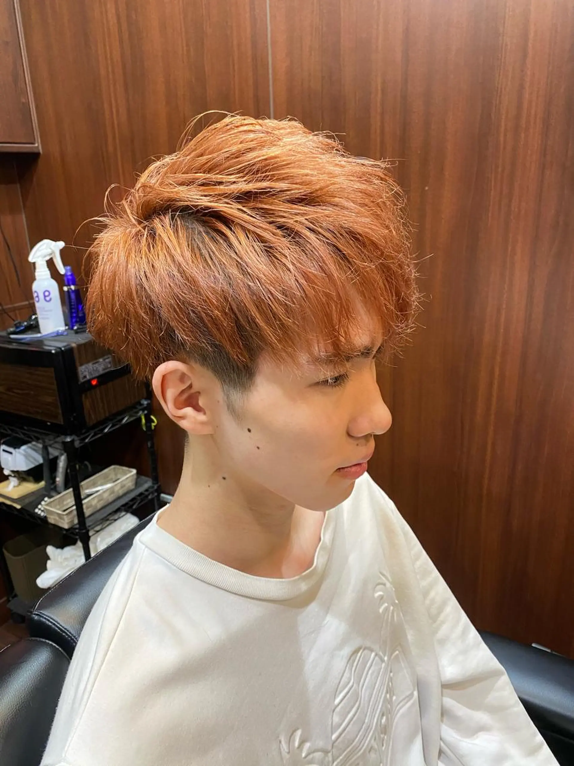 ショート メンズ 浅見 天翔のヘアスタイル