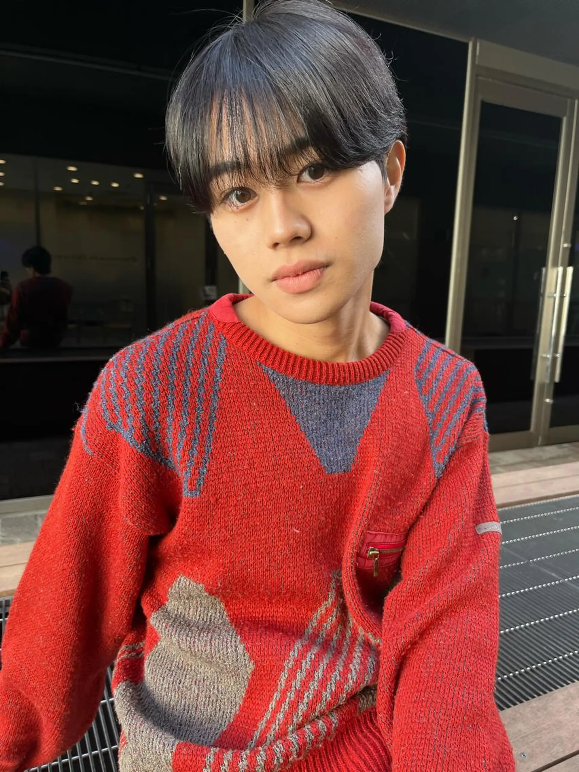 メンズ メンズ🍃ナチュラル 韓国風ヘアRENのヘアスタイル