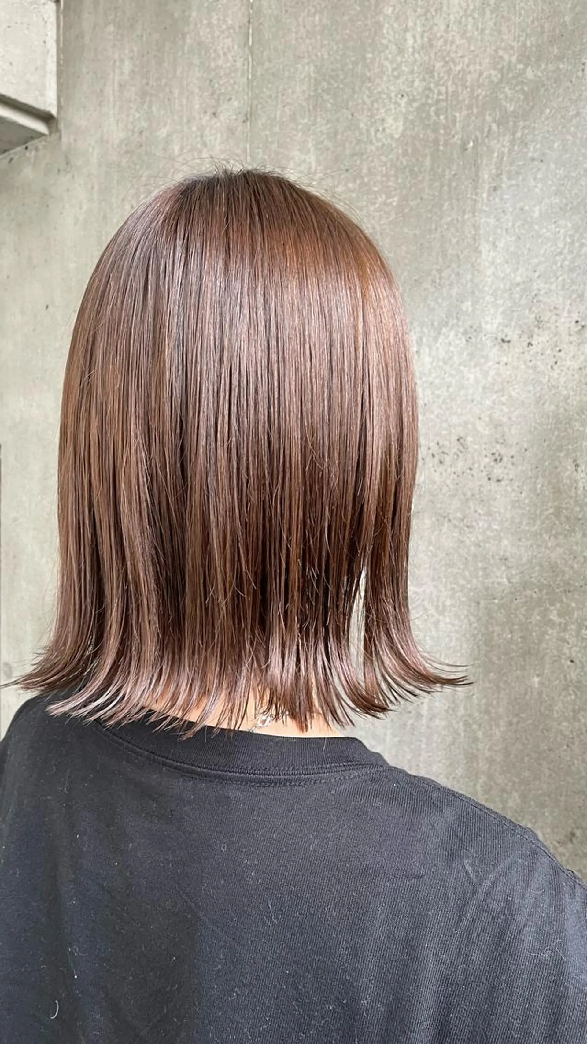 ミディアム もりたみかこ 美容師お休み中のヘアスタイル