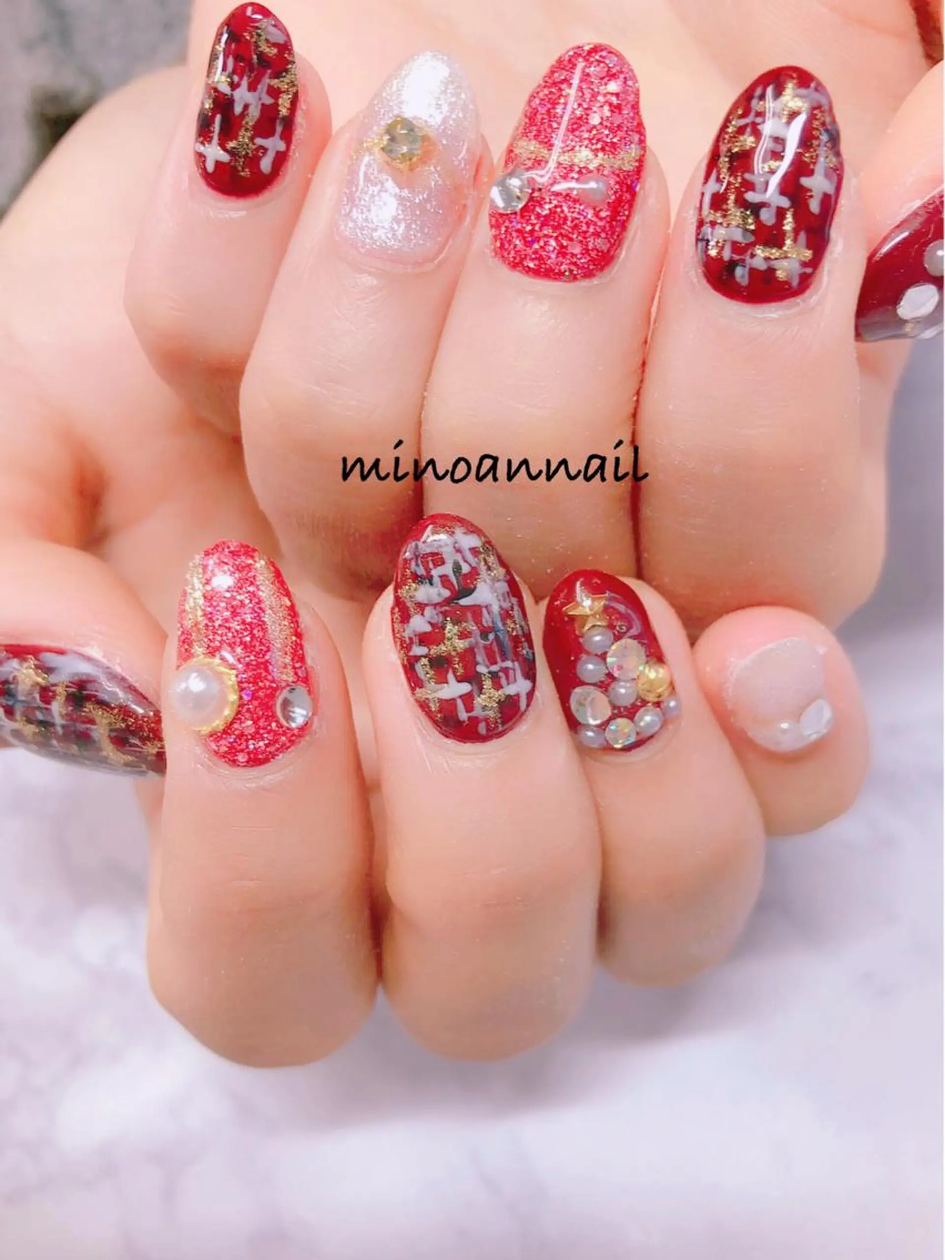 ネイル 美ノ庵ネイルサロン メトロポリタン前店のネイルデザイン