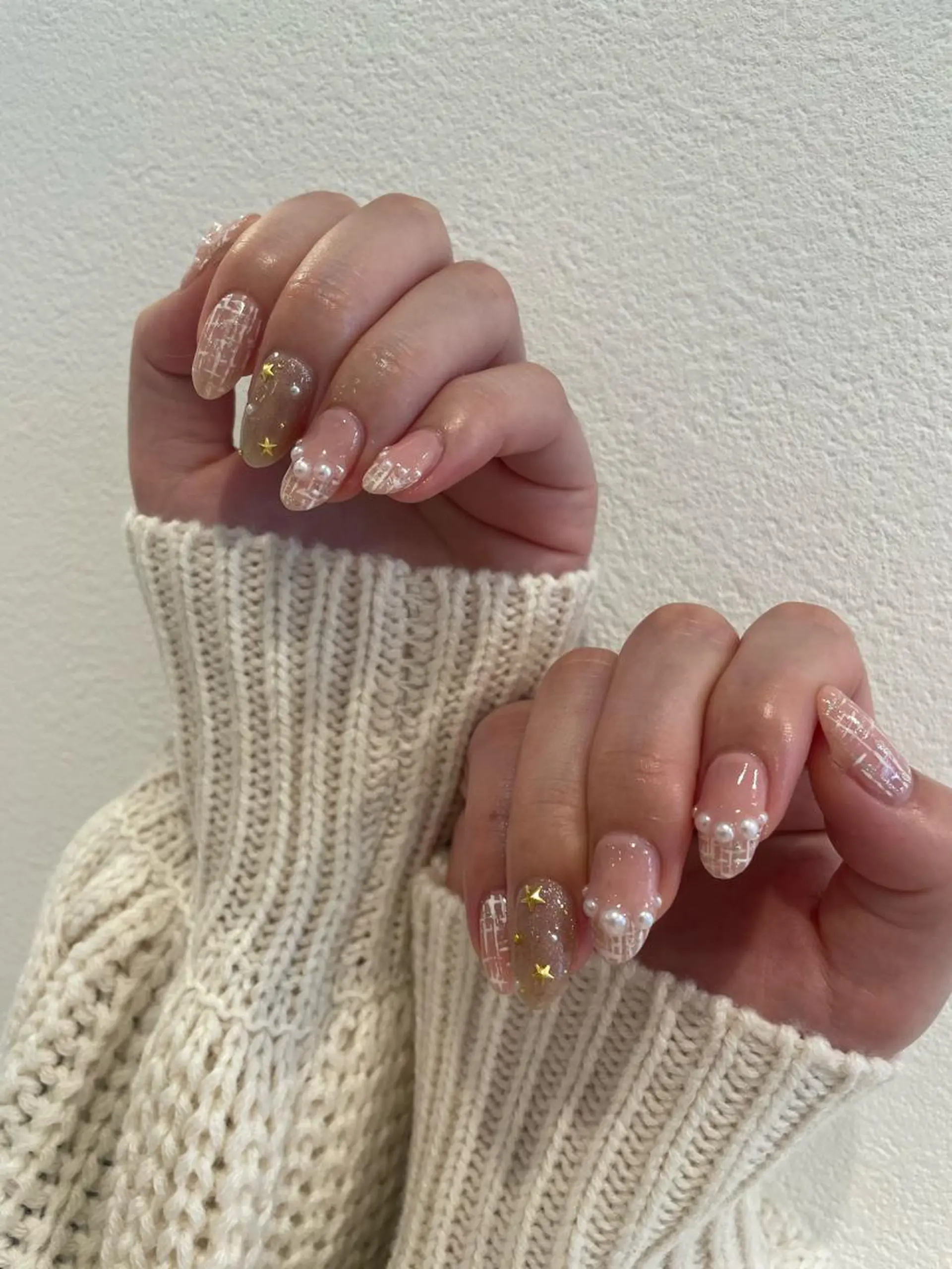 ネイル 束感まつ毛/ネイル/ LED♥KIRARAのマツエク・マツパデザイン