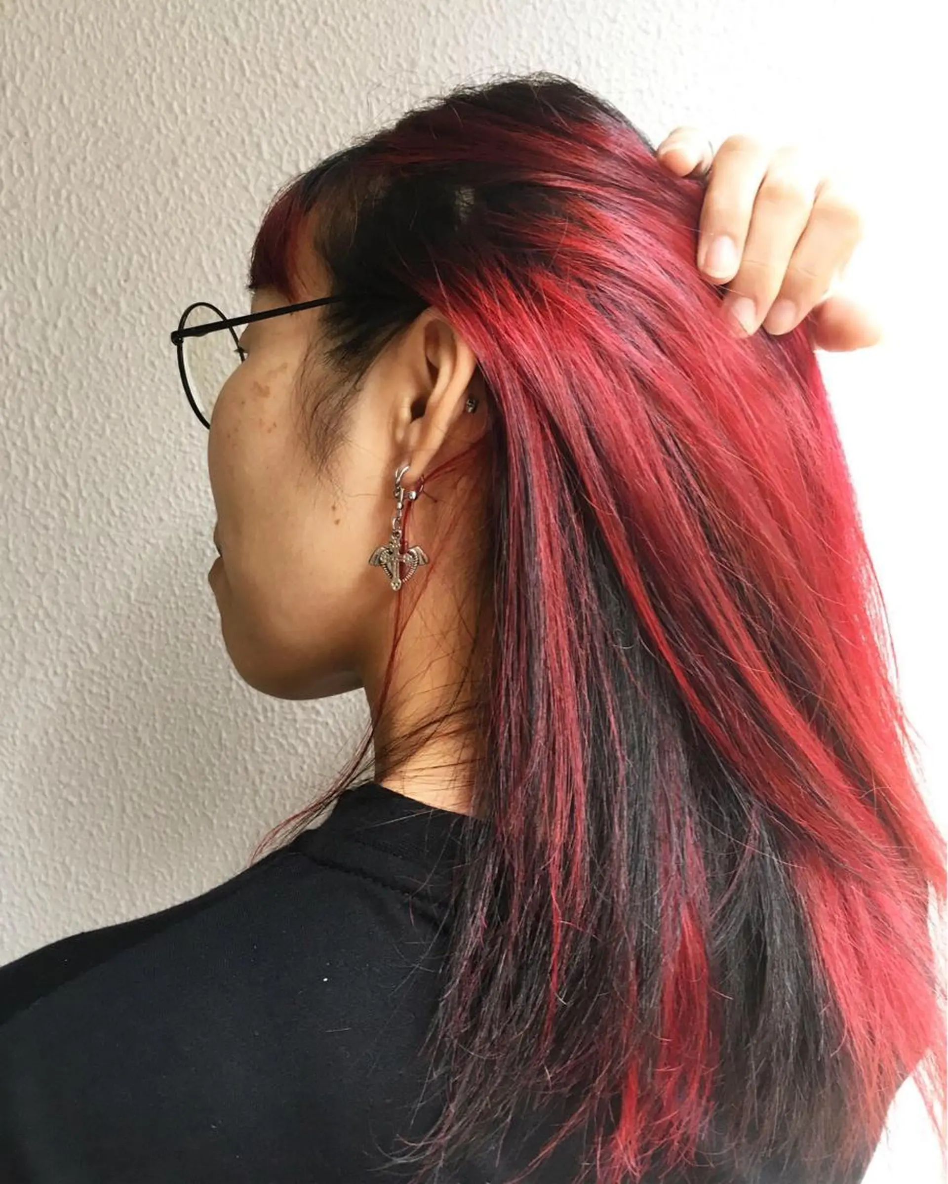 カラー デザインカラー カット ヘアカラー くまがい みゆ【edge.】のヘアスタイル