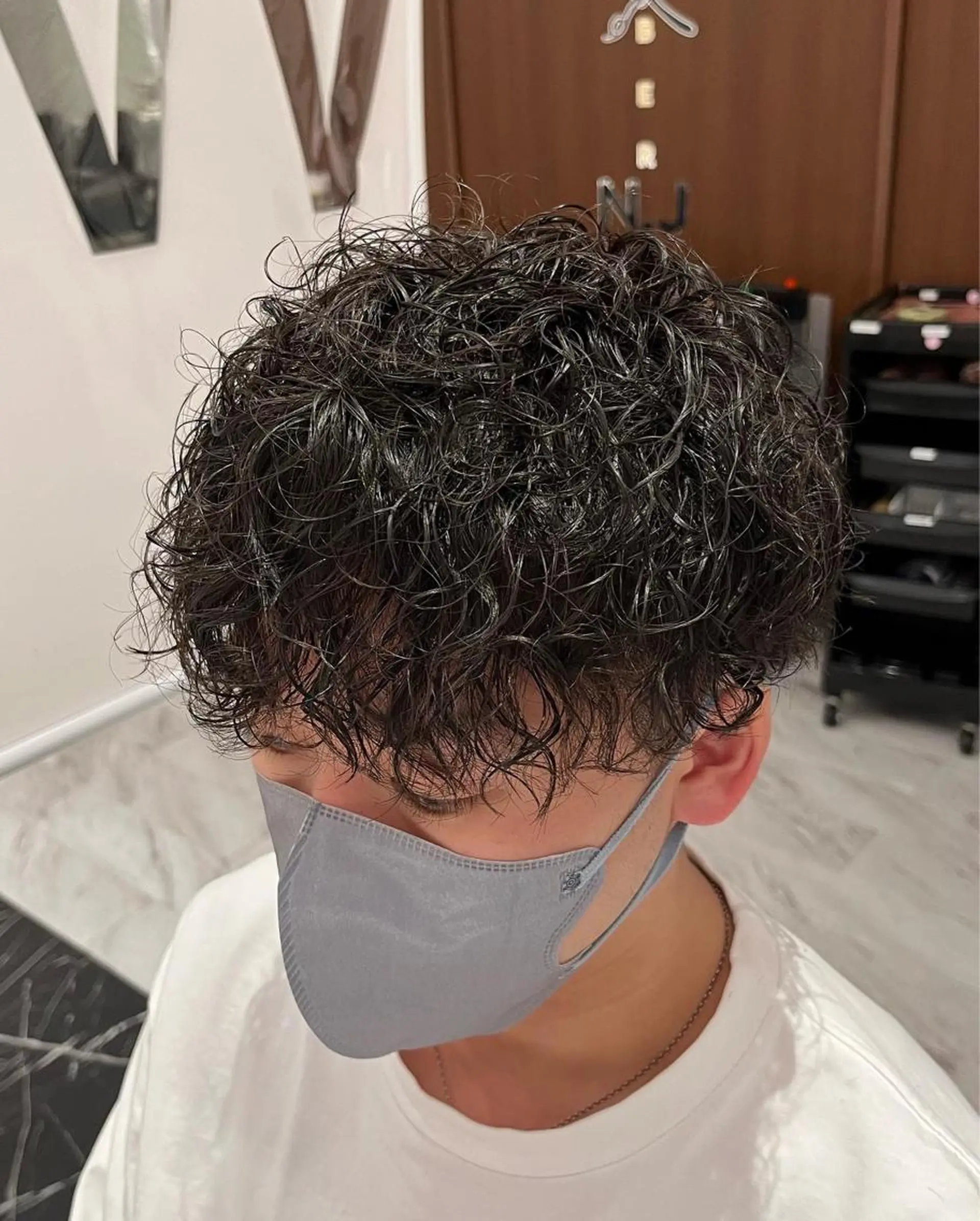 ショート パーマ メンズ 瀧野 翔吾【メンズ特化】のヘアスタイル