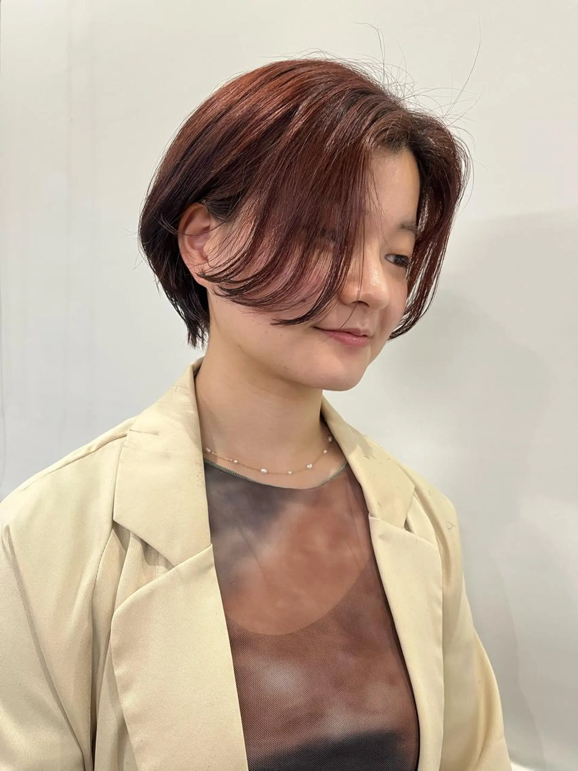 ショート 湯川 未咲希のヘアスタイル
