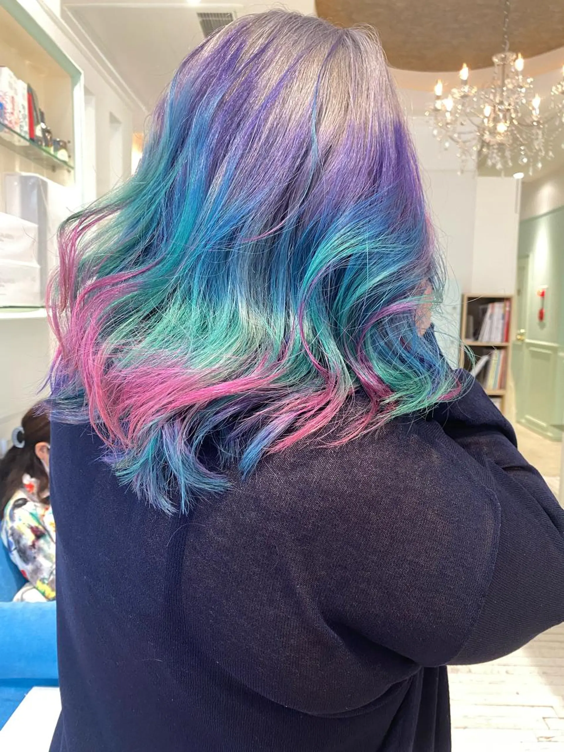 ロング カラー Re:ta Hair 飯田淳平のヘアスタイル