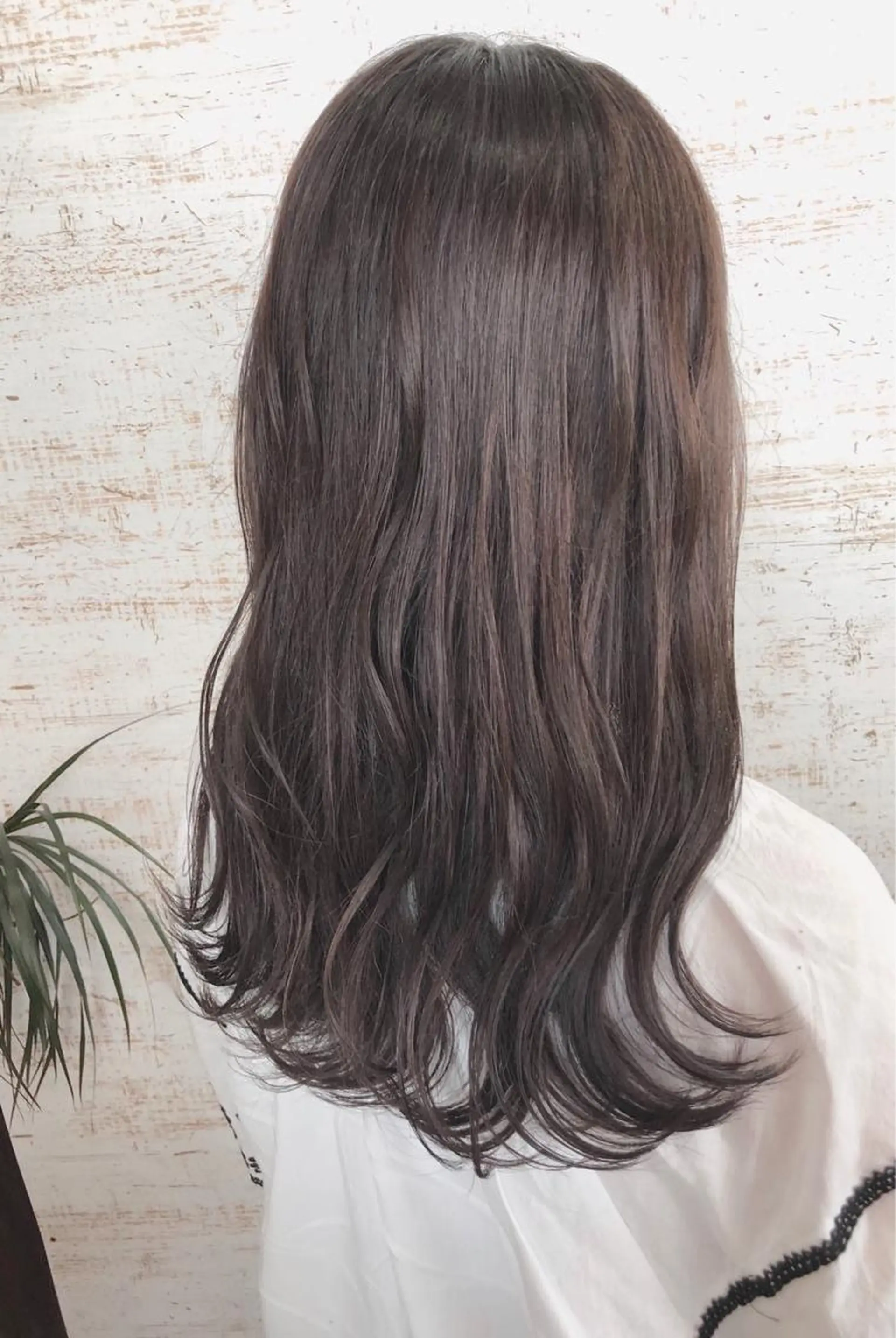 セミロング カラー ショコラグレージュ グレージュ ケアブリーチ /髪質 改善/古橋圭史郎のヘアスタイル