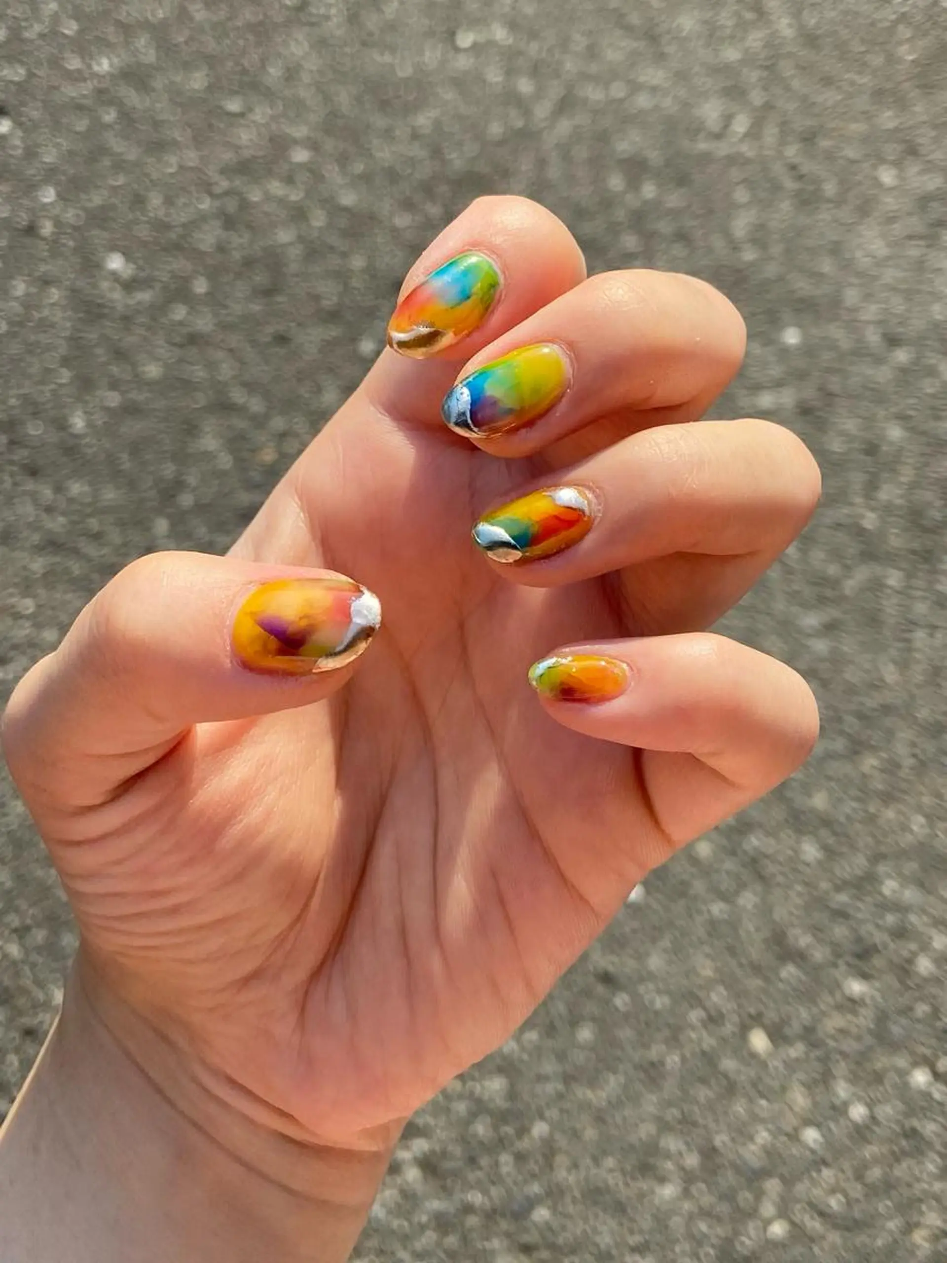 ネイル 樫原 なおこのネイルデザイン