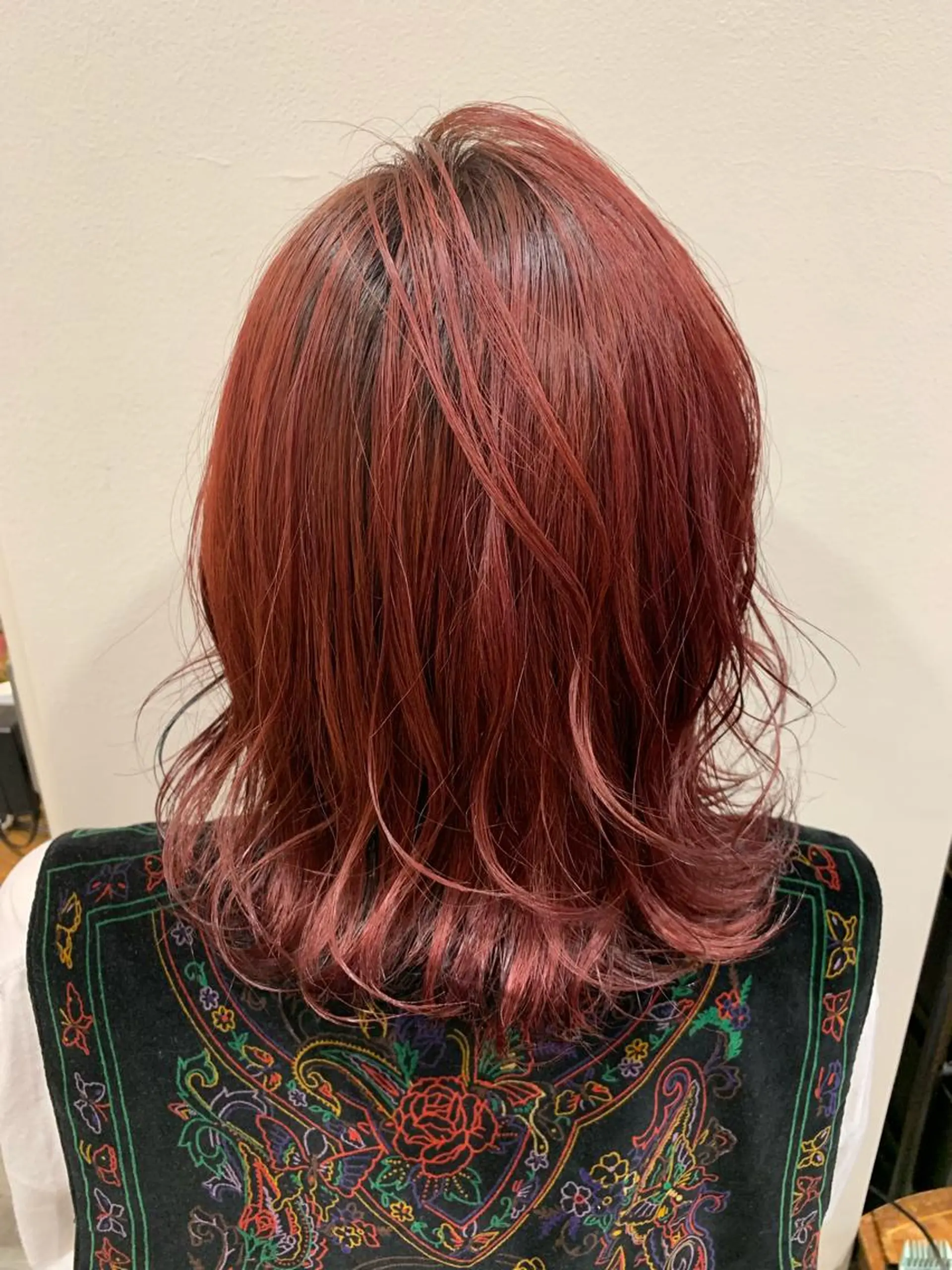 ミディアム ヘアカラー トリートメント ヘッドスパ ヘアセット 大宮/山口 竣也のヘアスタイル