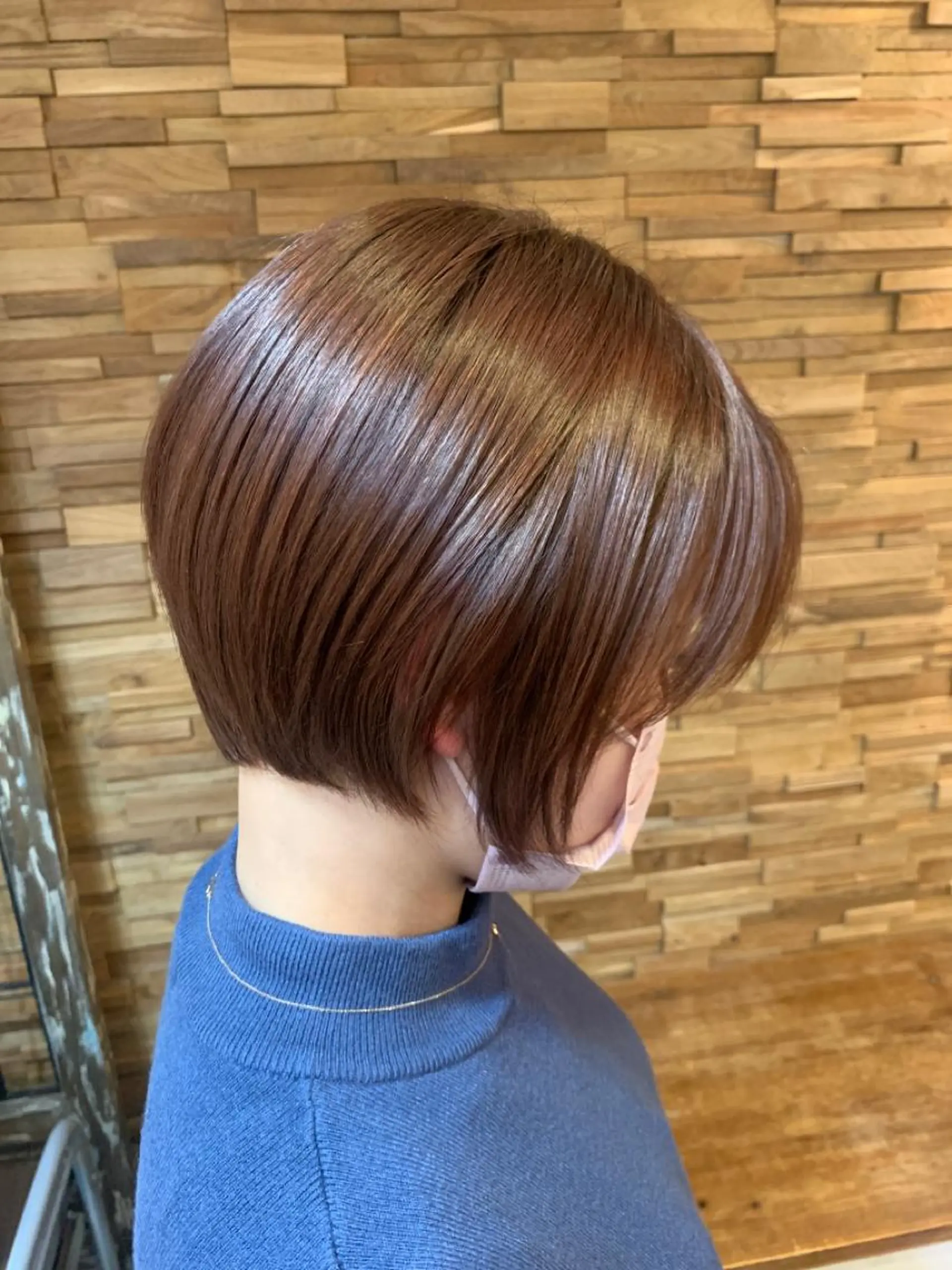 ショート カラー カット ヘアカラー トリートメント 透明感/ 美髪矯正/田中恭のヘアスタイル