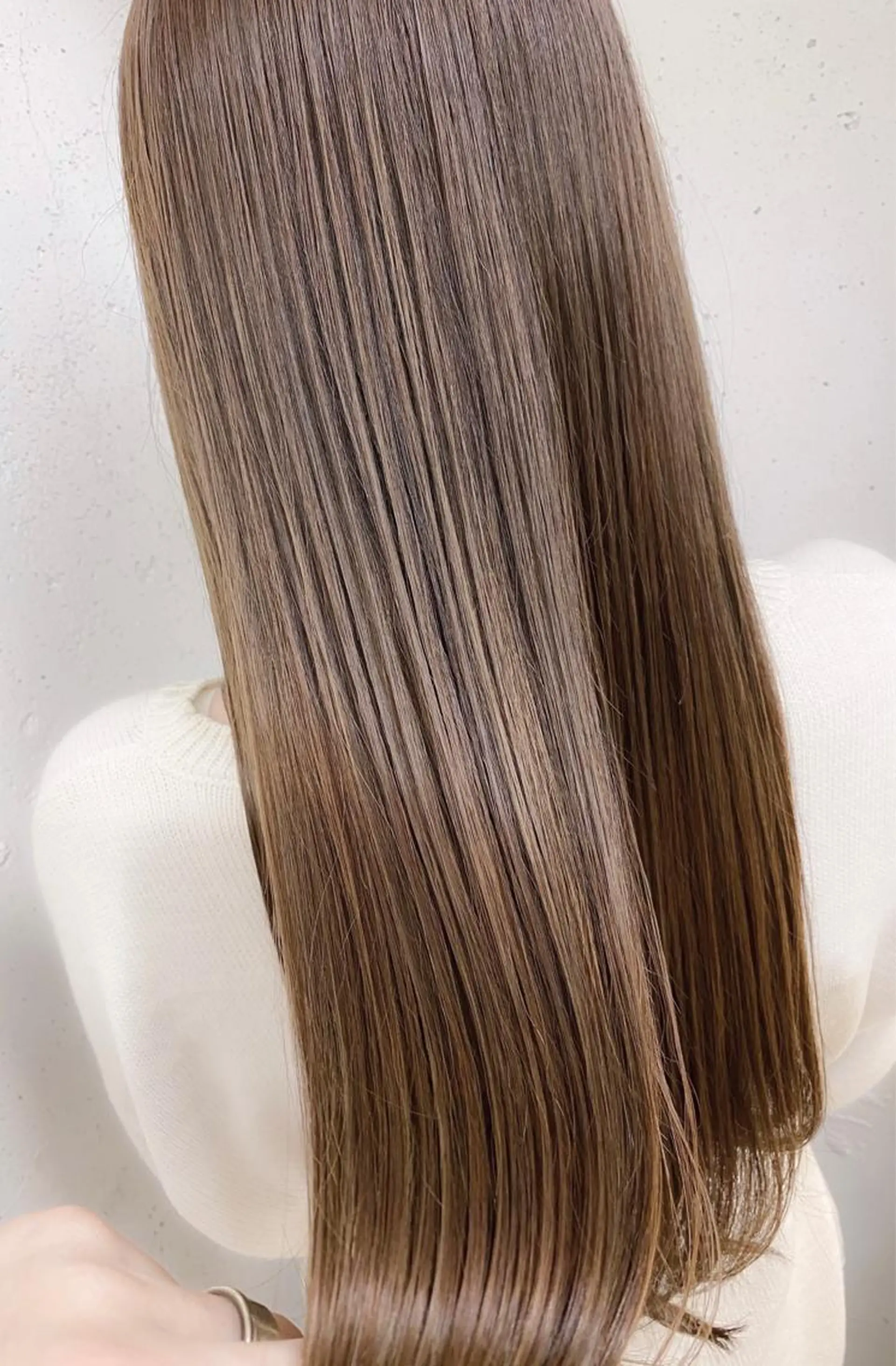 ロング カラー パーマ ヘアアレンジ アッシュ バレイヤージュ ブリーチ ケアブリーチ 透明感カラー カット 縮毛矯正 トリートメント 竹内ケンゴ🇰🇷 EIGHT藤沢のヘアスタイル