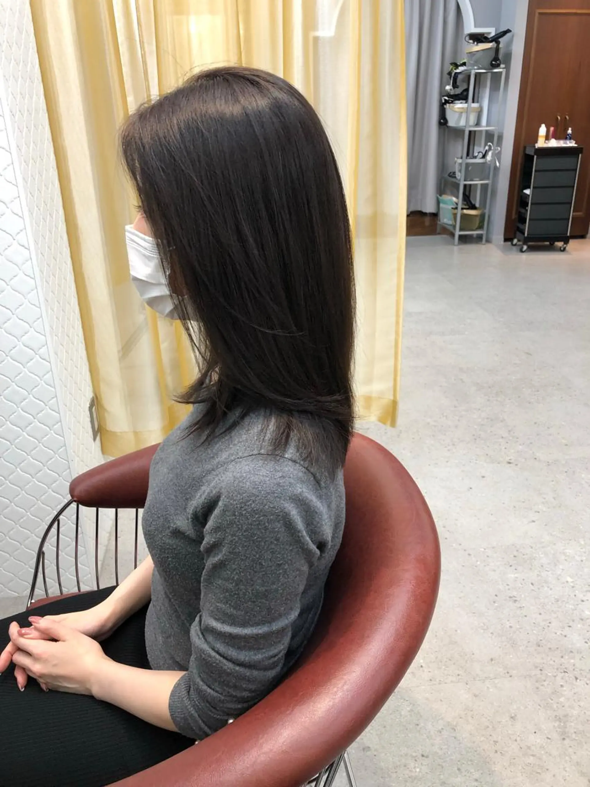 セミロング トリートメント カット ヘアカラー トリートメント [仙台髪質改善]小原 弘之のヘアスタイル