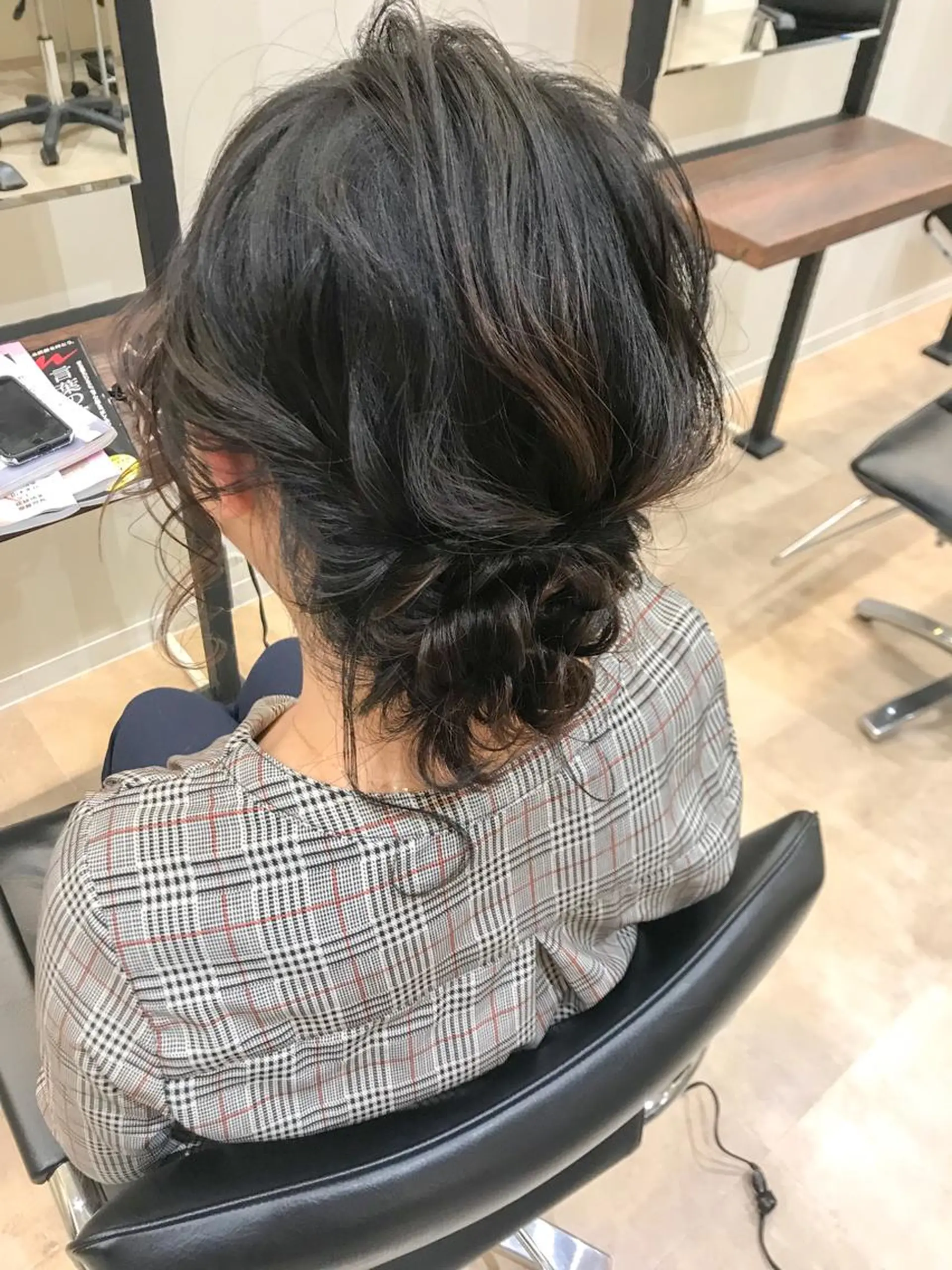 セミロング ヘアアレンジ 伊藤 裕貴のヘアスタイル