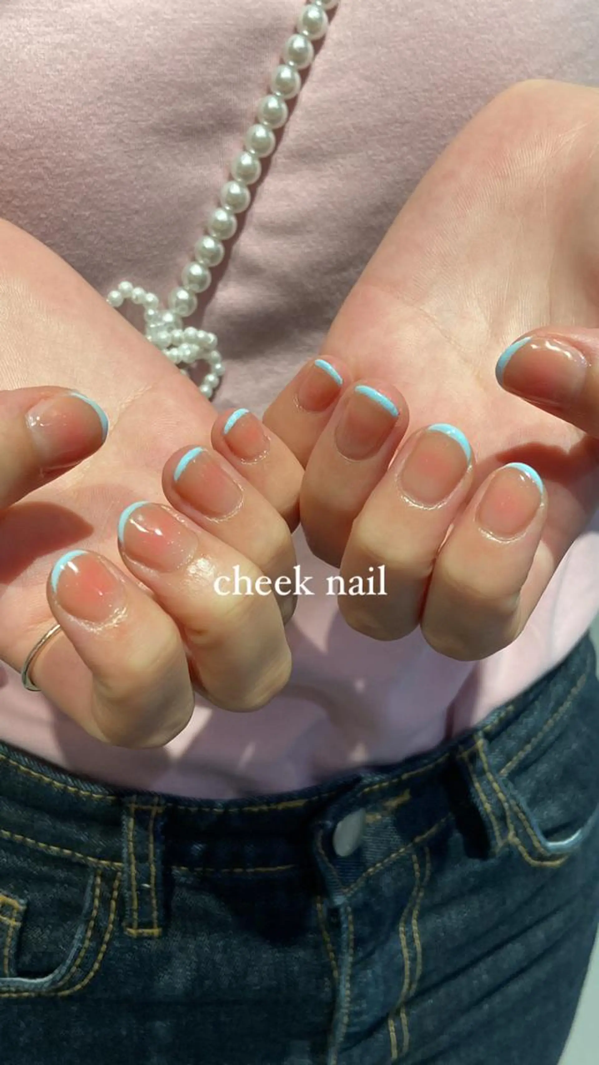 ネイル チークネイル ハンドネイル ハンドケア uruma🩰/ Avenueのネイルデザイン