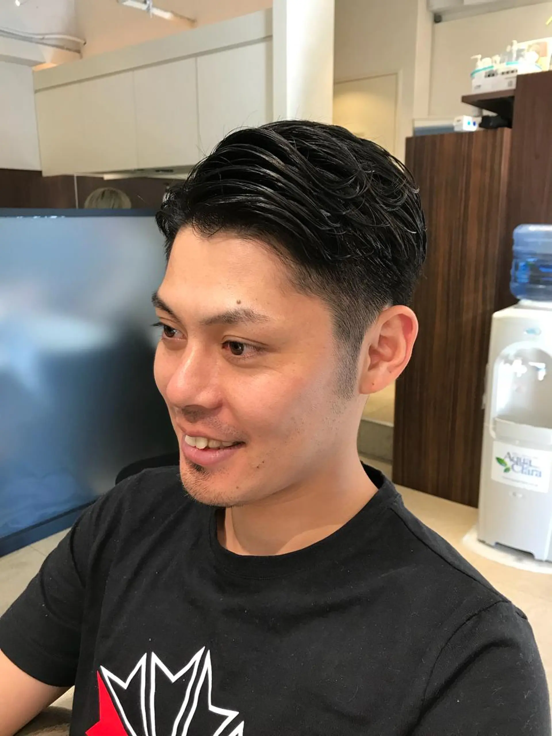 メンズ メンズパーマ newi saLyu 片岡ふきのヘアスタイル