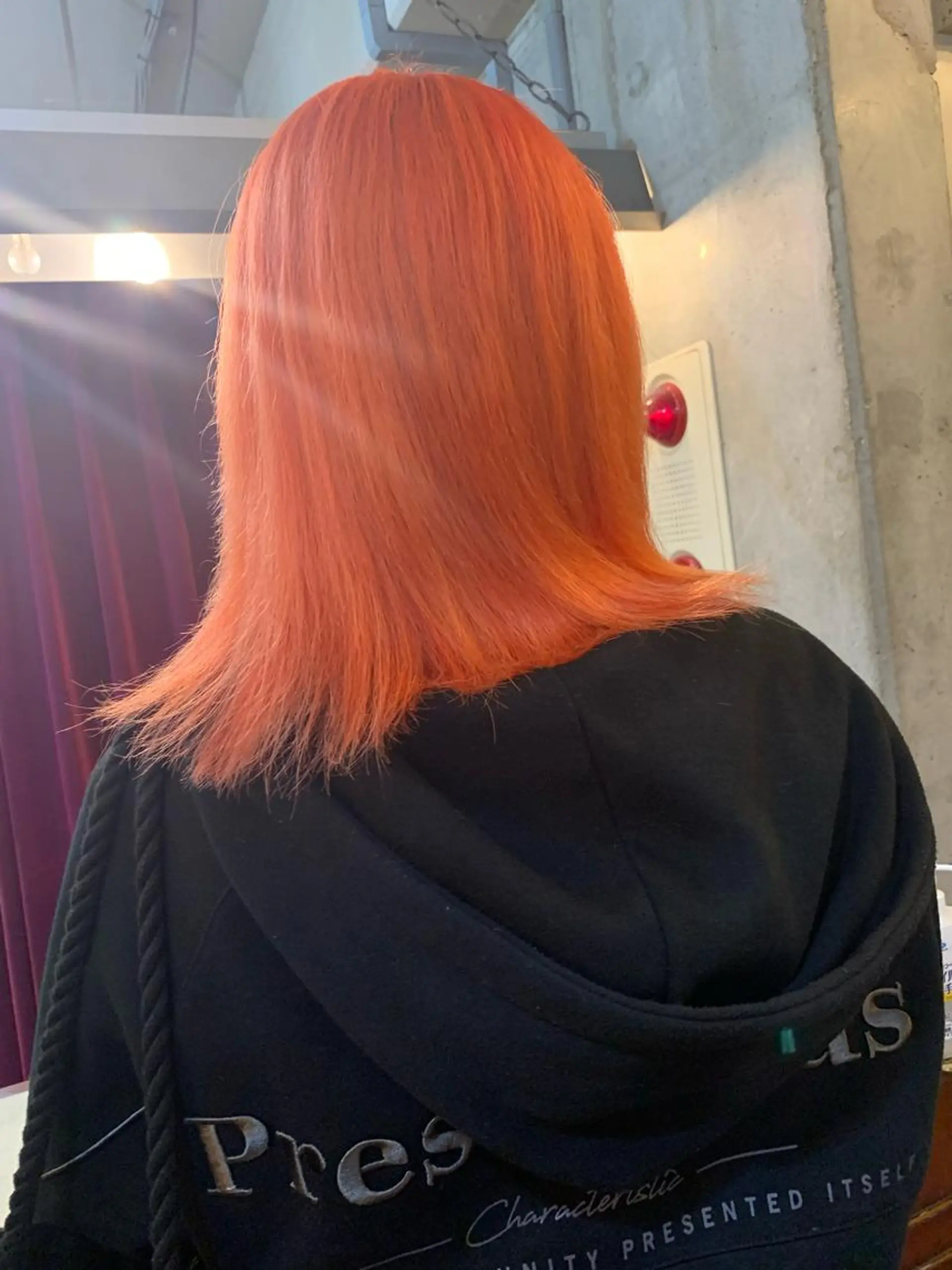 ミディアム 佐藤 純生のヘアスタイル