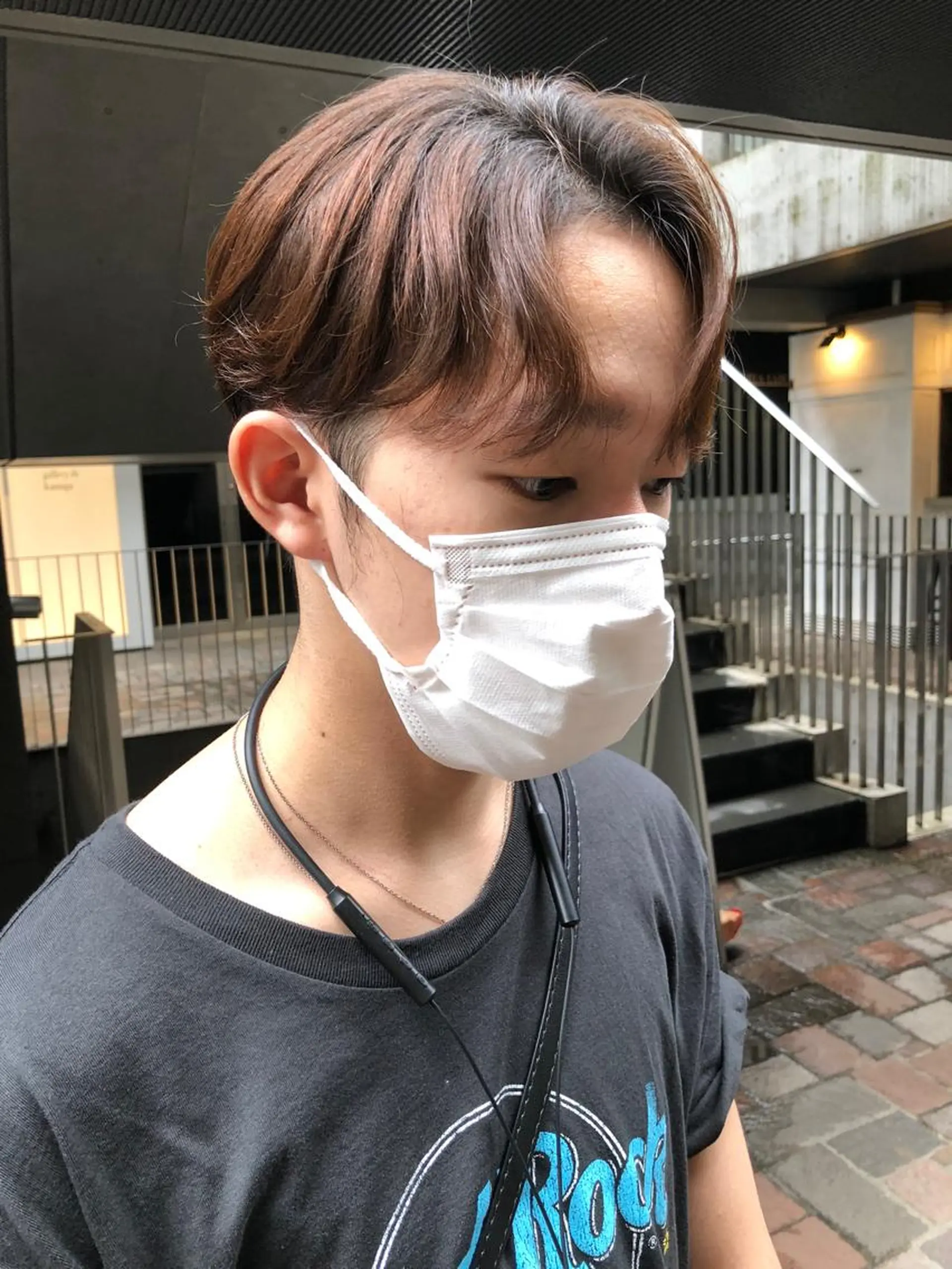 ショート メンズ🍃ナチュラル 韓国風ヘアRENのヘアスタイル