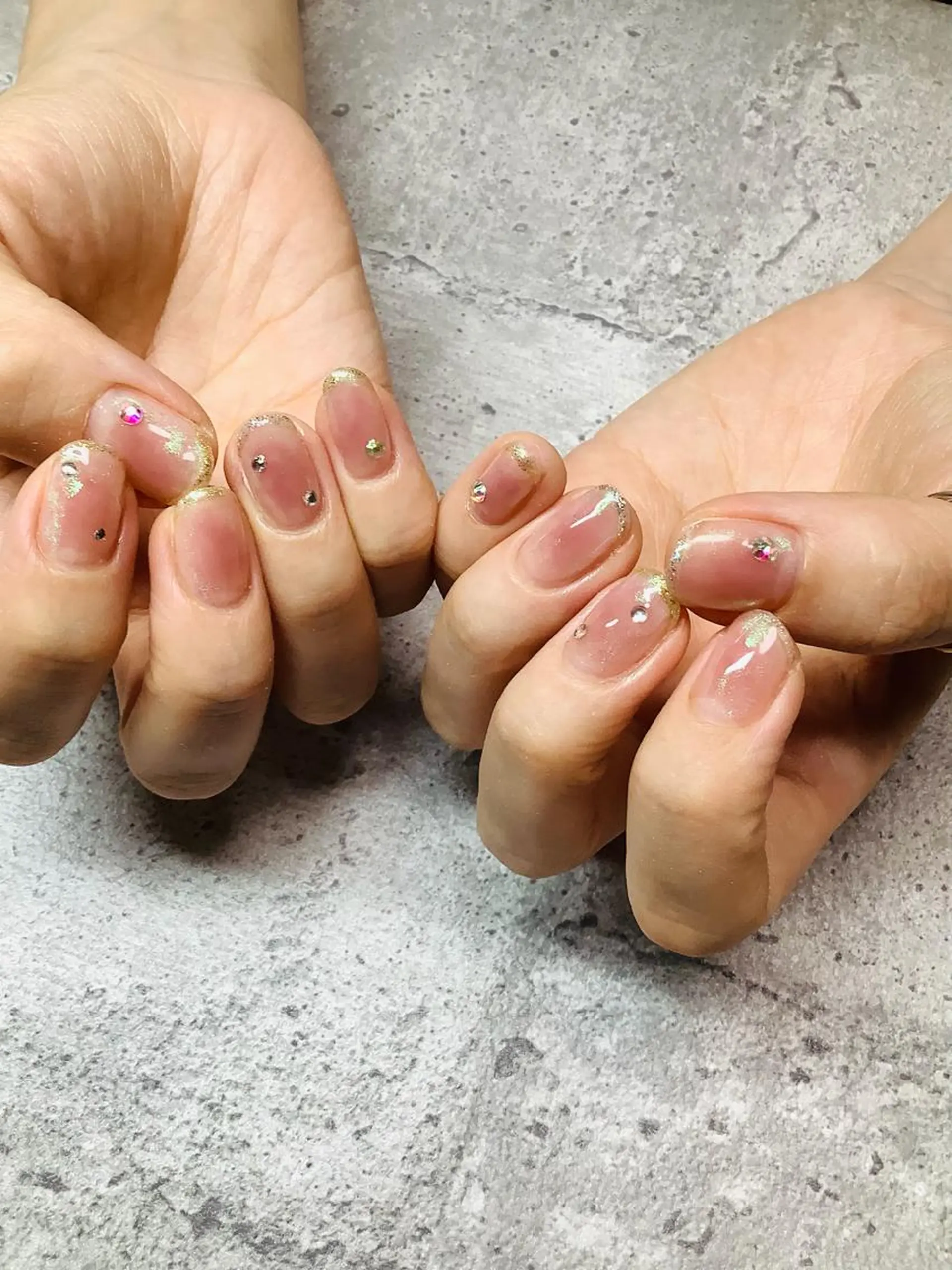 ネイル チークネイル ハンドネイル nail salon etoile 中村のネイルデザイン