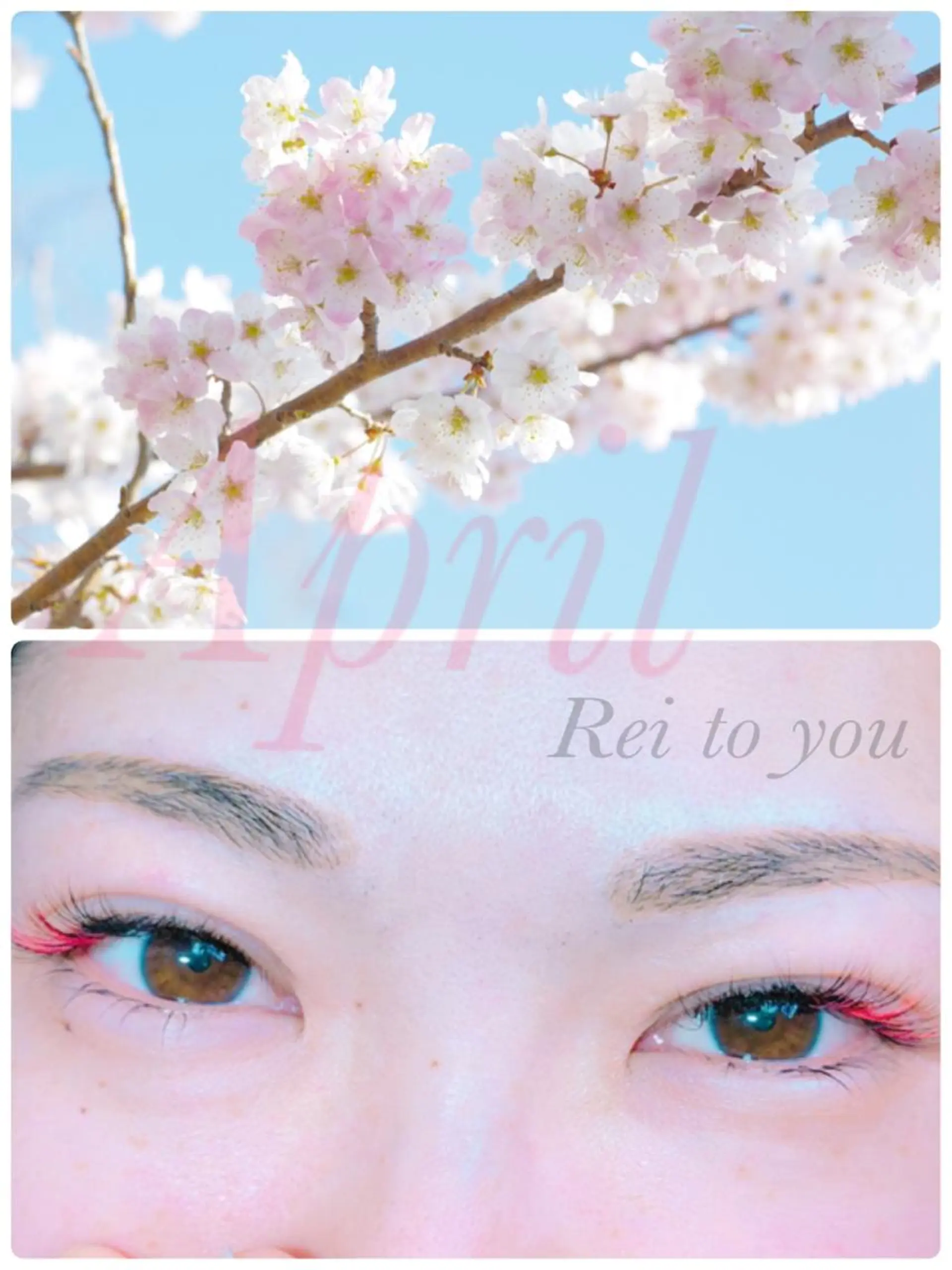 マツエク・マツパ ボリュームラッシュ Rei to　youのマツエク・マツパデザイン