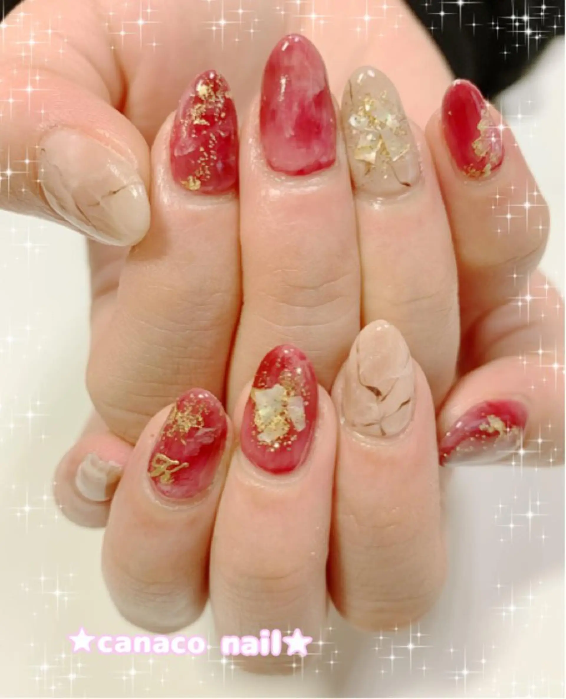 ネイル ハンドネイル ハンドケア ベテランネイル cnc  nailのネイルデザイン