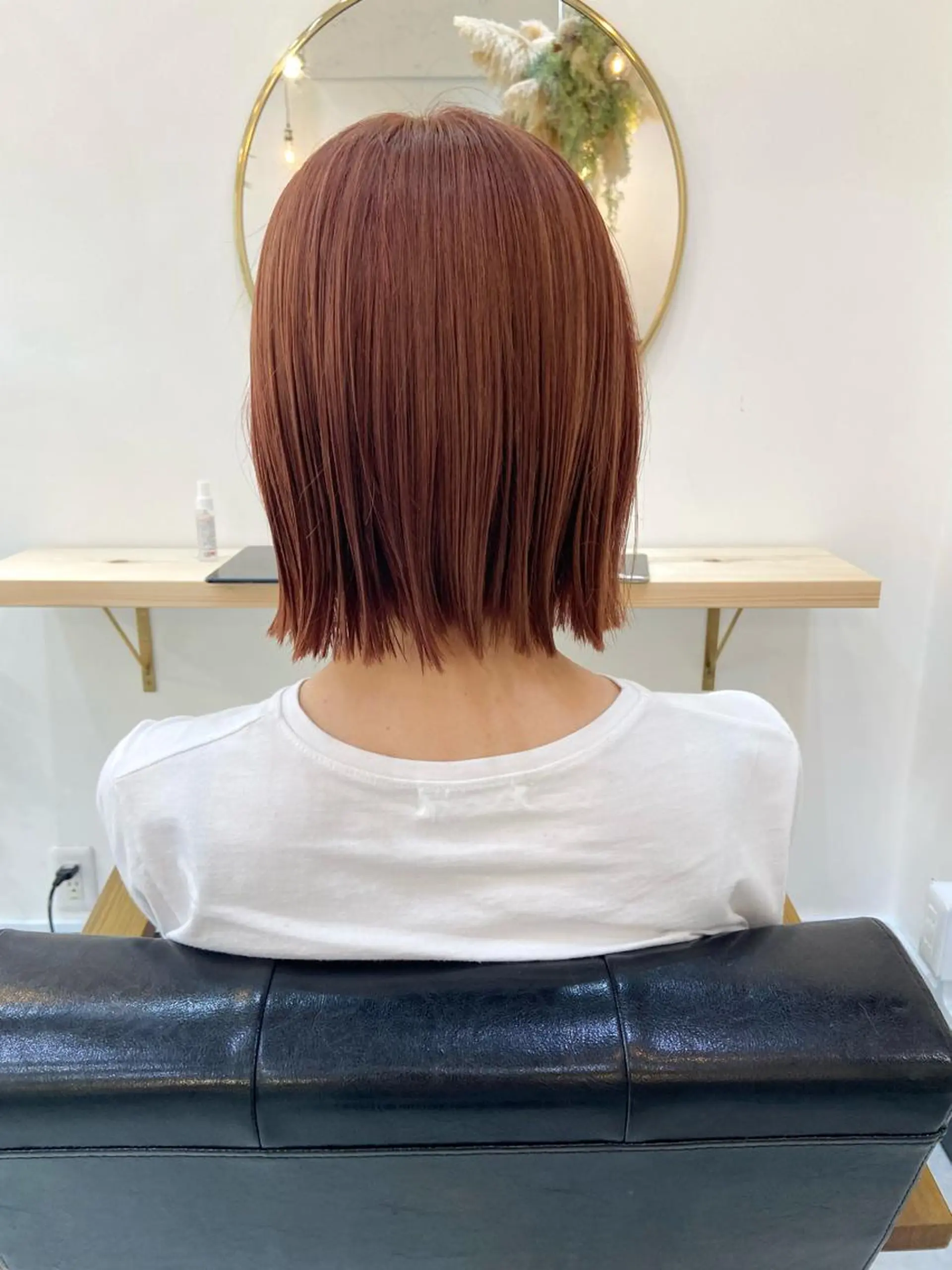 ミディアム カラー ヘアアレンジ 田中 あやなのヘアスタイル