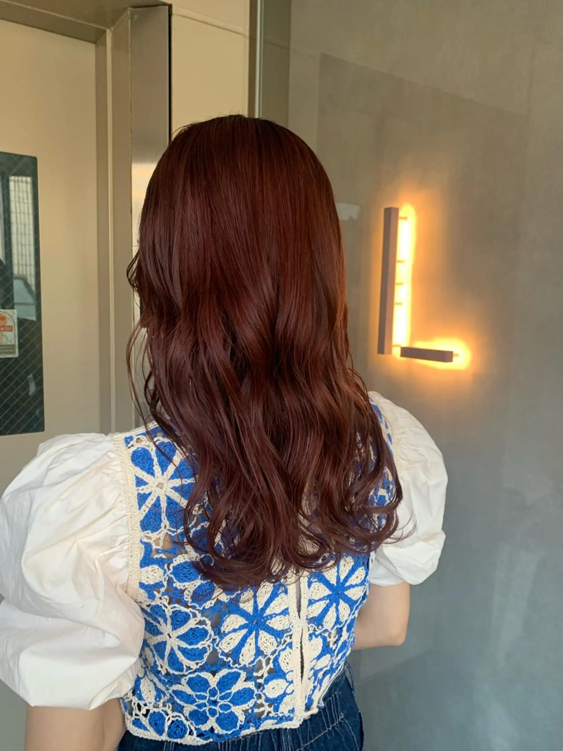 ロング カラー カット ヘアカラー 【髪質改善🌿】木本 志歩のヘアスタイル