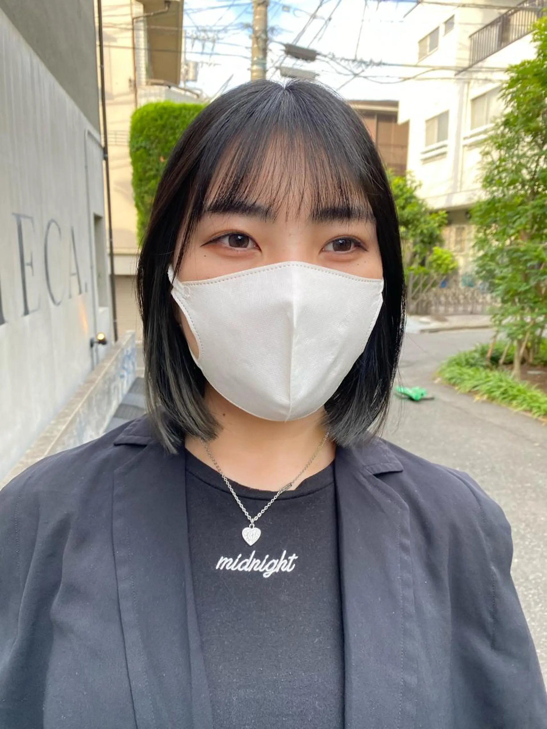 ミディアム カラー パーマ ヘアアレンジ メンズ キッズ ネイル マツエク・マツパ アイブロウ メンズブリーチ メンズインナーカラー ブリーチ インナーカラー 眉カラー インナーカラー/ KANAのヘアスタイル