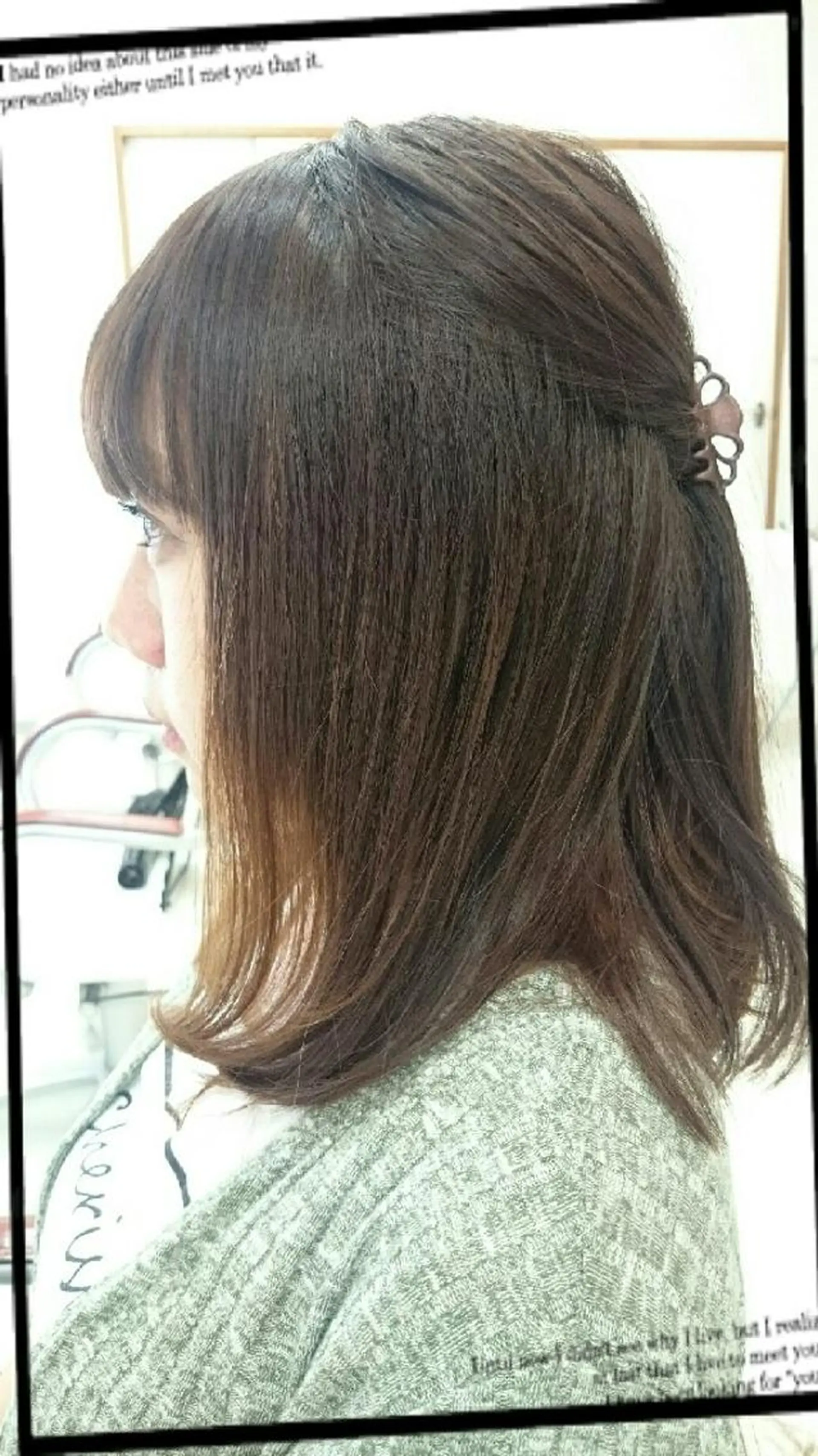 ミディアム ｷﾝｼﾞｮｳ ｴﾅﾐのヘアスタイル