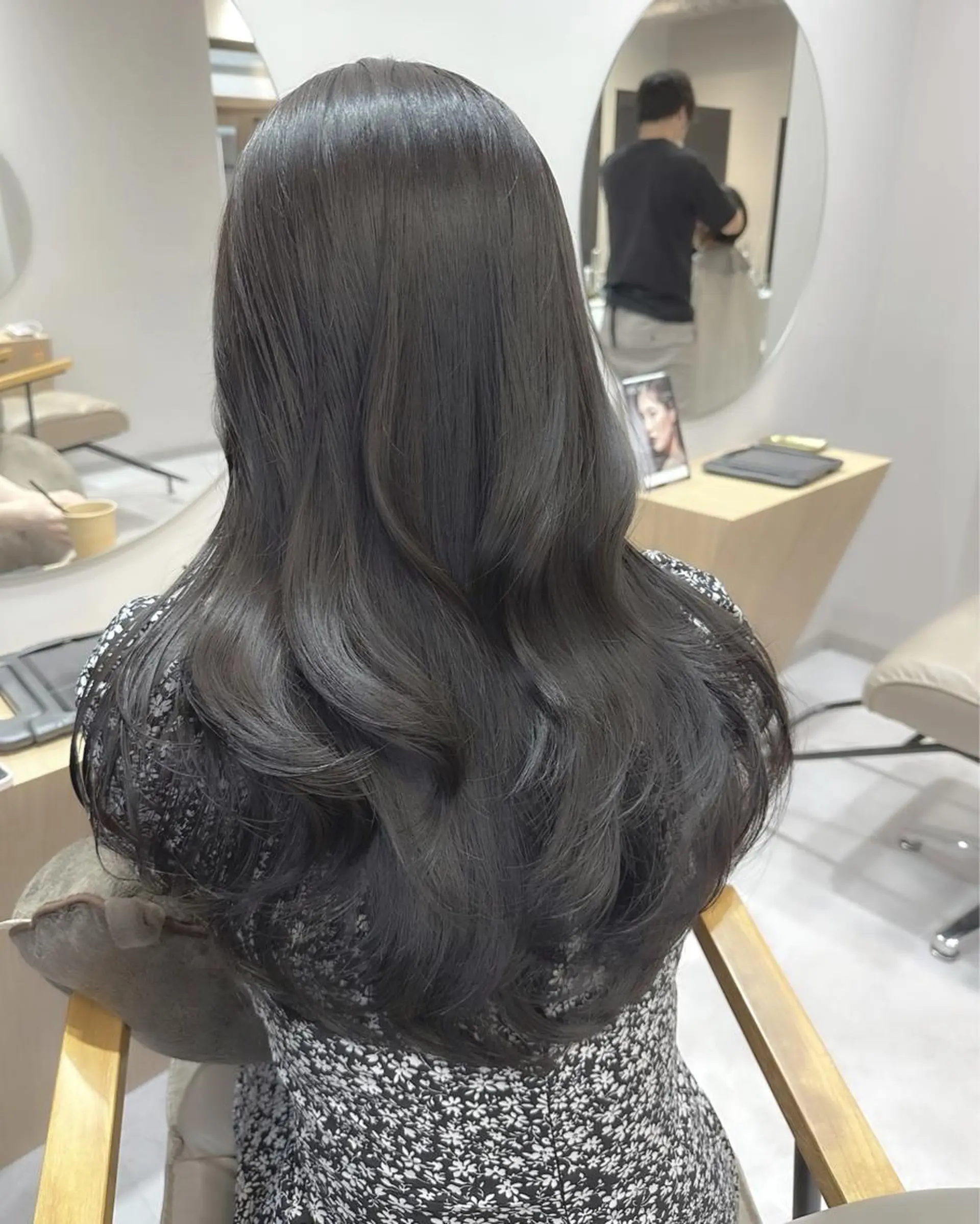 ロング カラー ヘアアレンジ topstylist 芳賀みなみのヘアスタイル