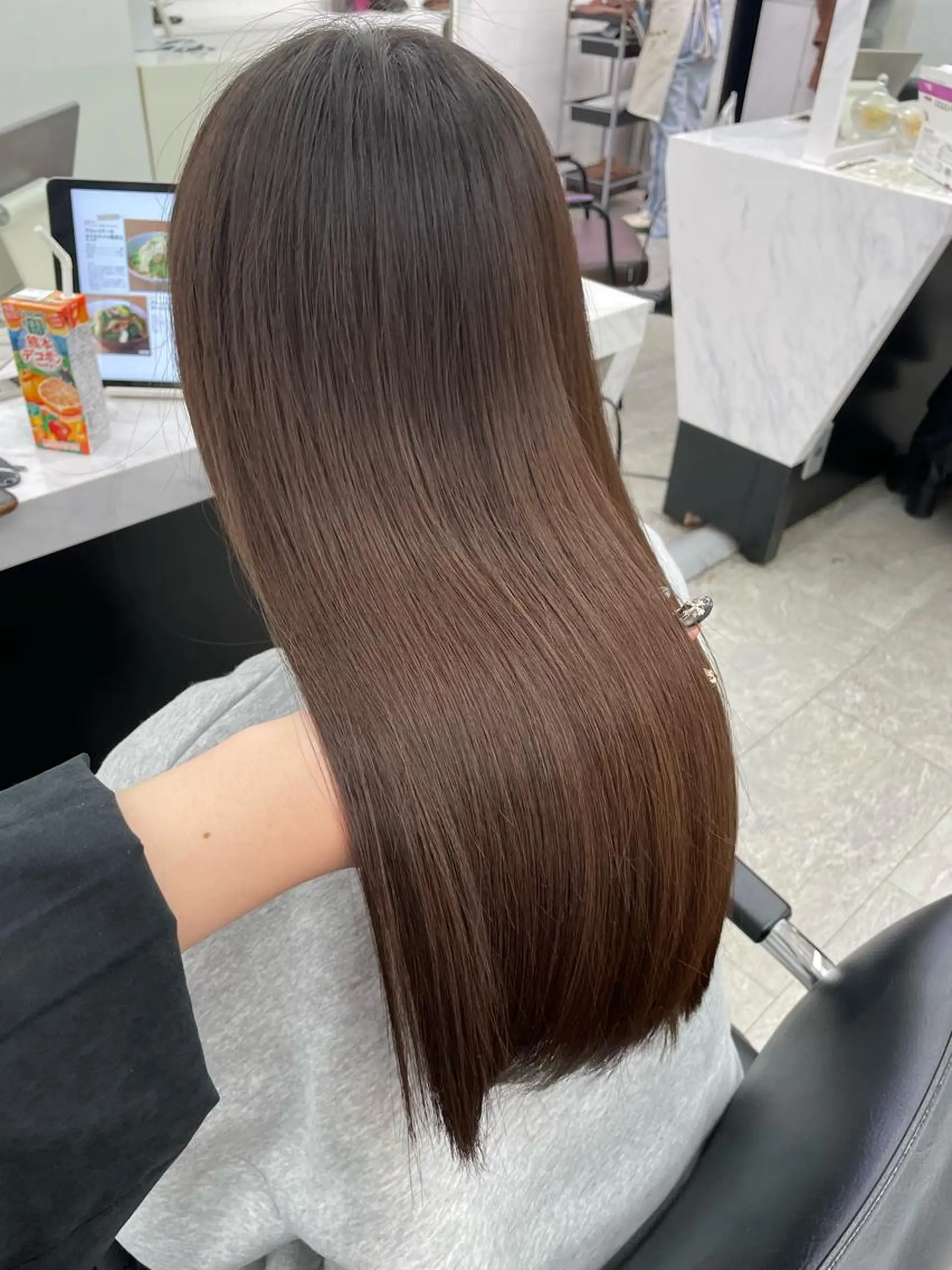 ロング カラー 髪質改善 トリートメント 🎀プルエクステ みまひかる🎀のヘアスタイル