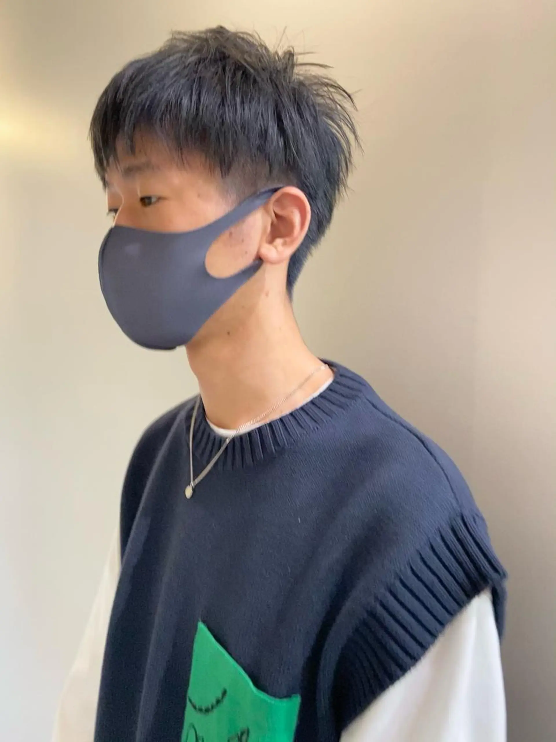 カラー メンズ 田中 あやなのヘアスタイル