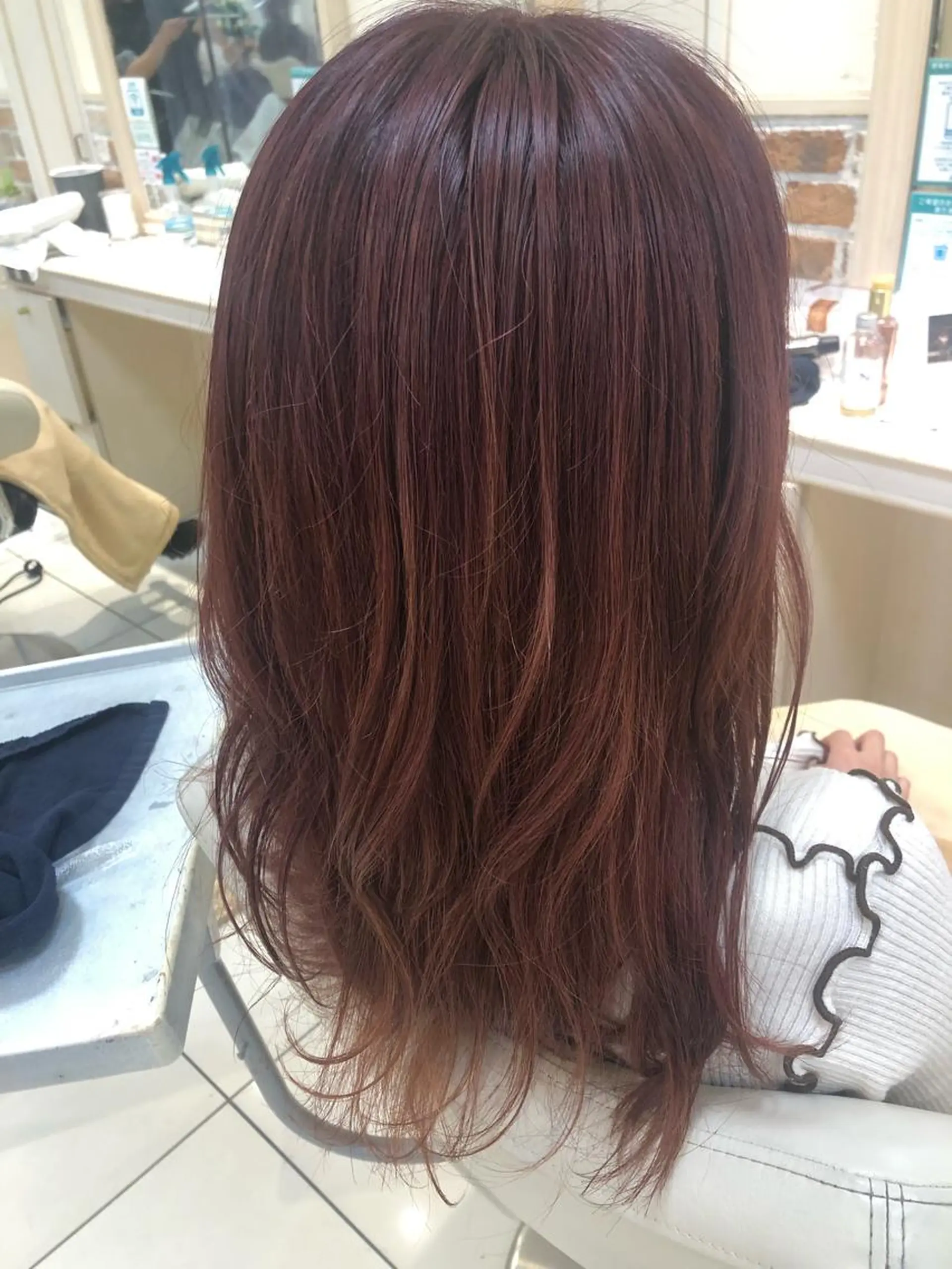 カラー 中川 あすきのヘアスタイル