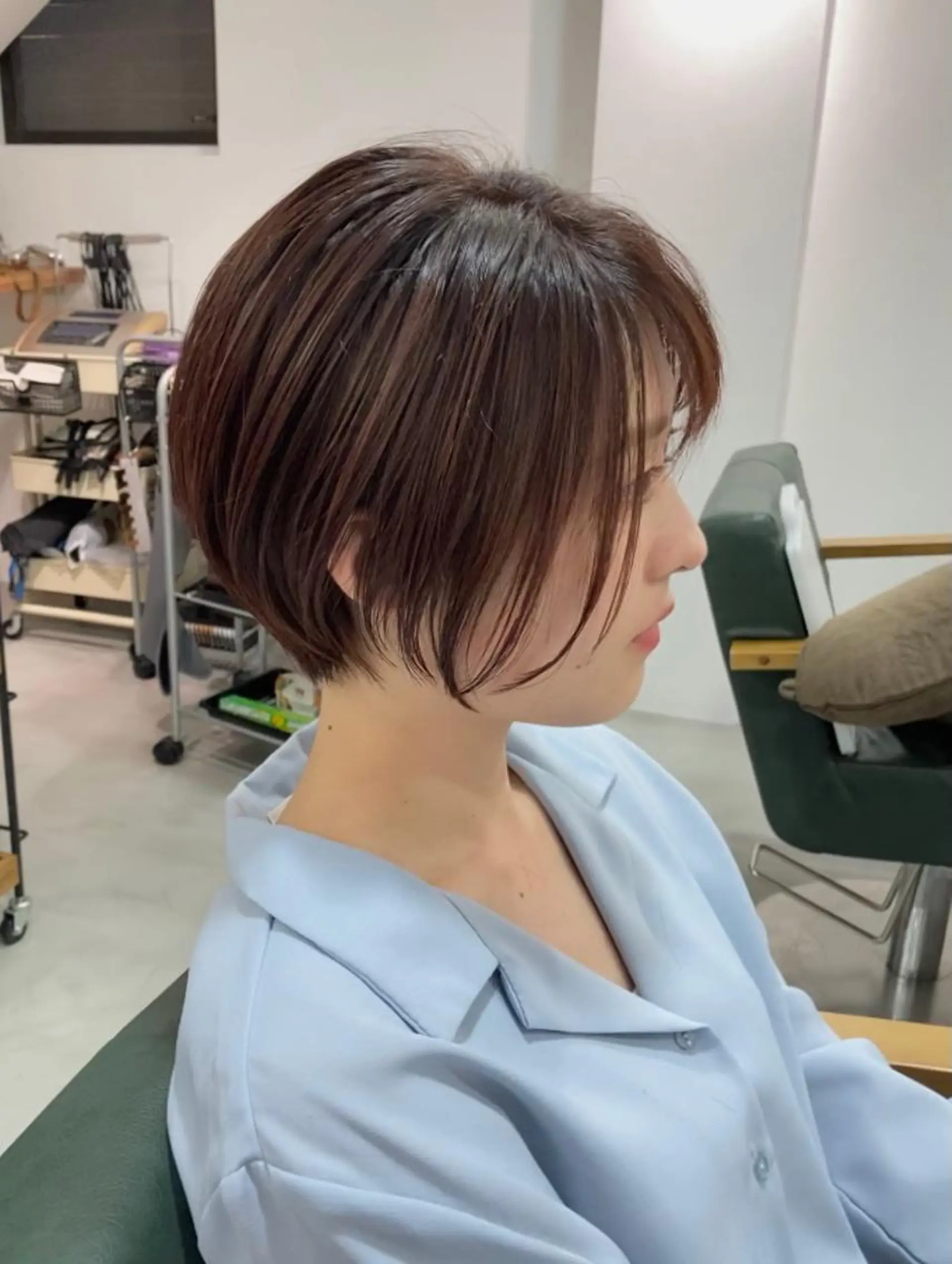 ショート 丸みショート ショートヘア 中江 翔のヘアスタイル