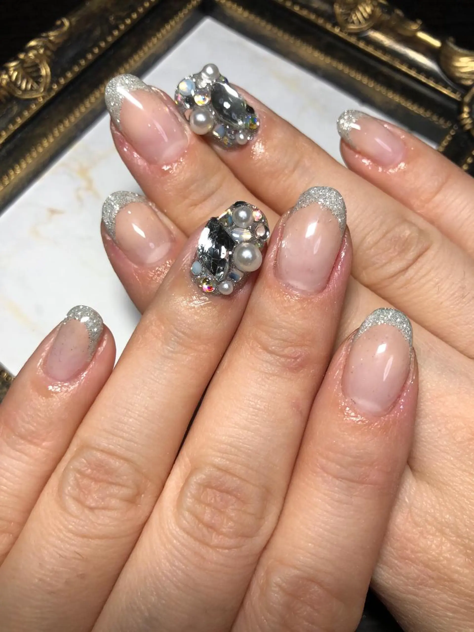 ネイル フレンチネイル ハンドネイル Nail salon Caco.のネイルデザイン
