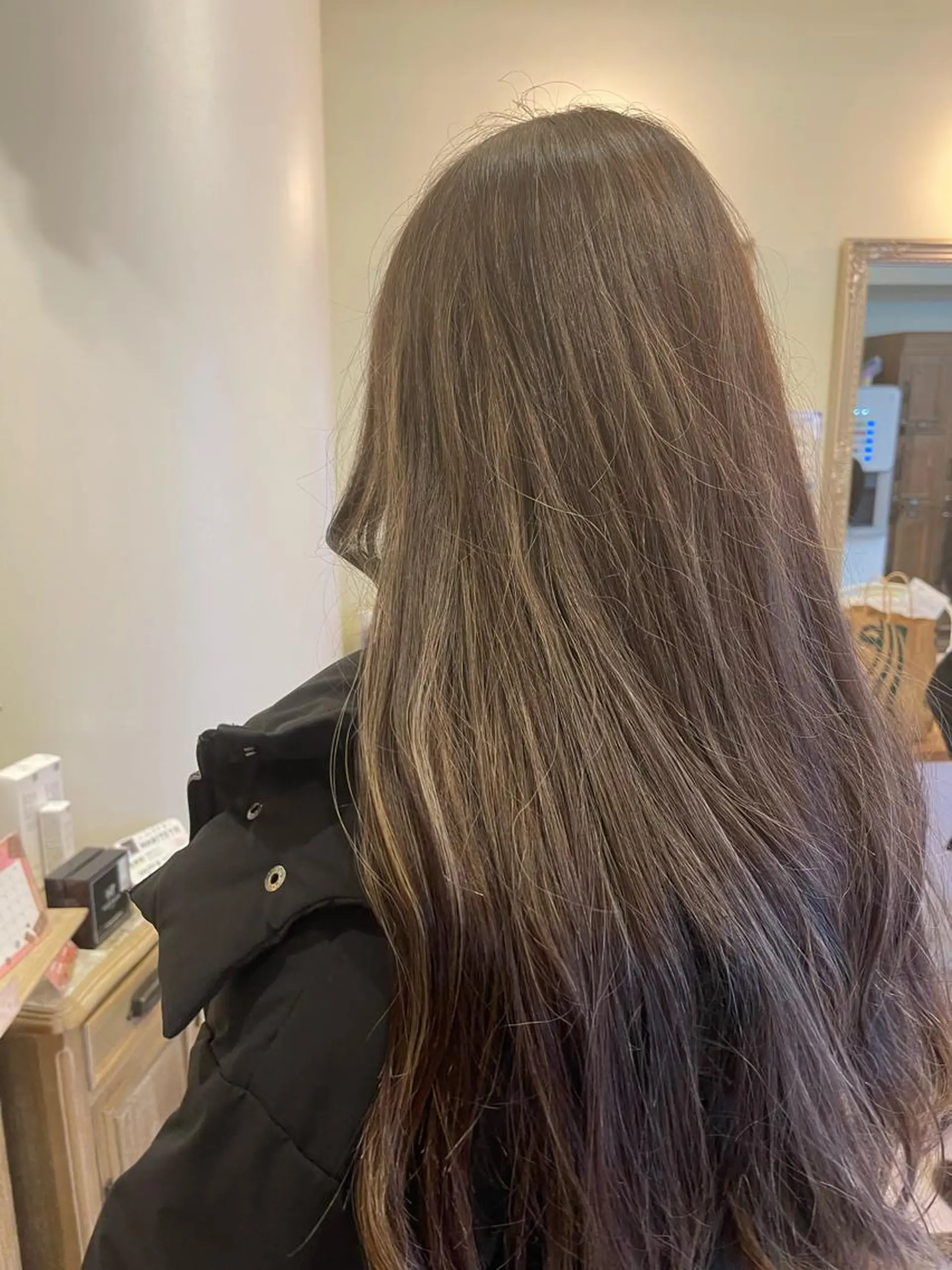 ロング カラー ヘアアレンジ 🇰🇷 韓国ヘア/ sumire 🫧のヘアスタイル