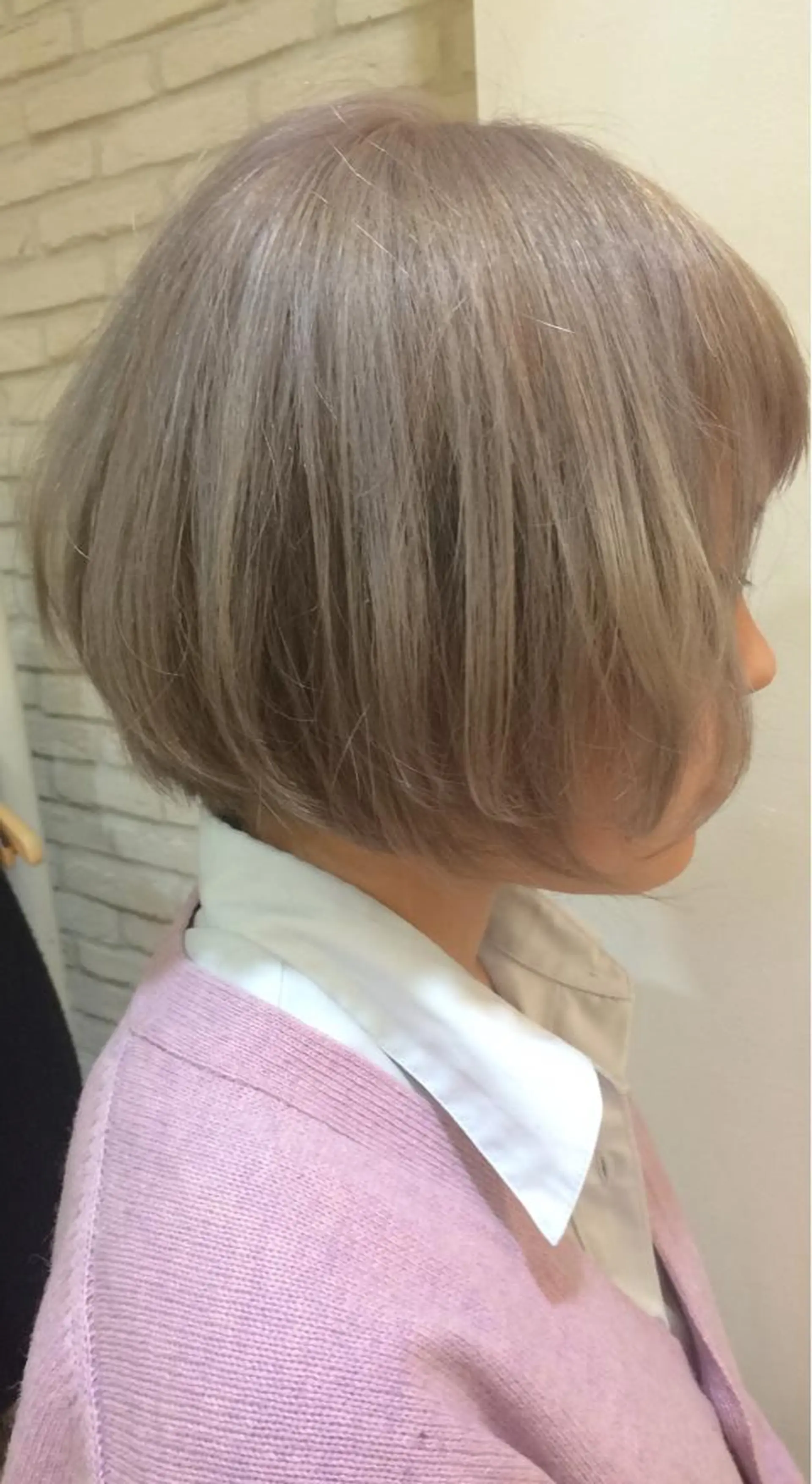 ショート カラー 平内 賢人のヘアスタイル