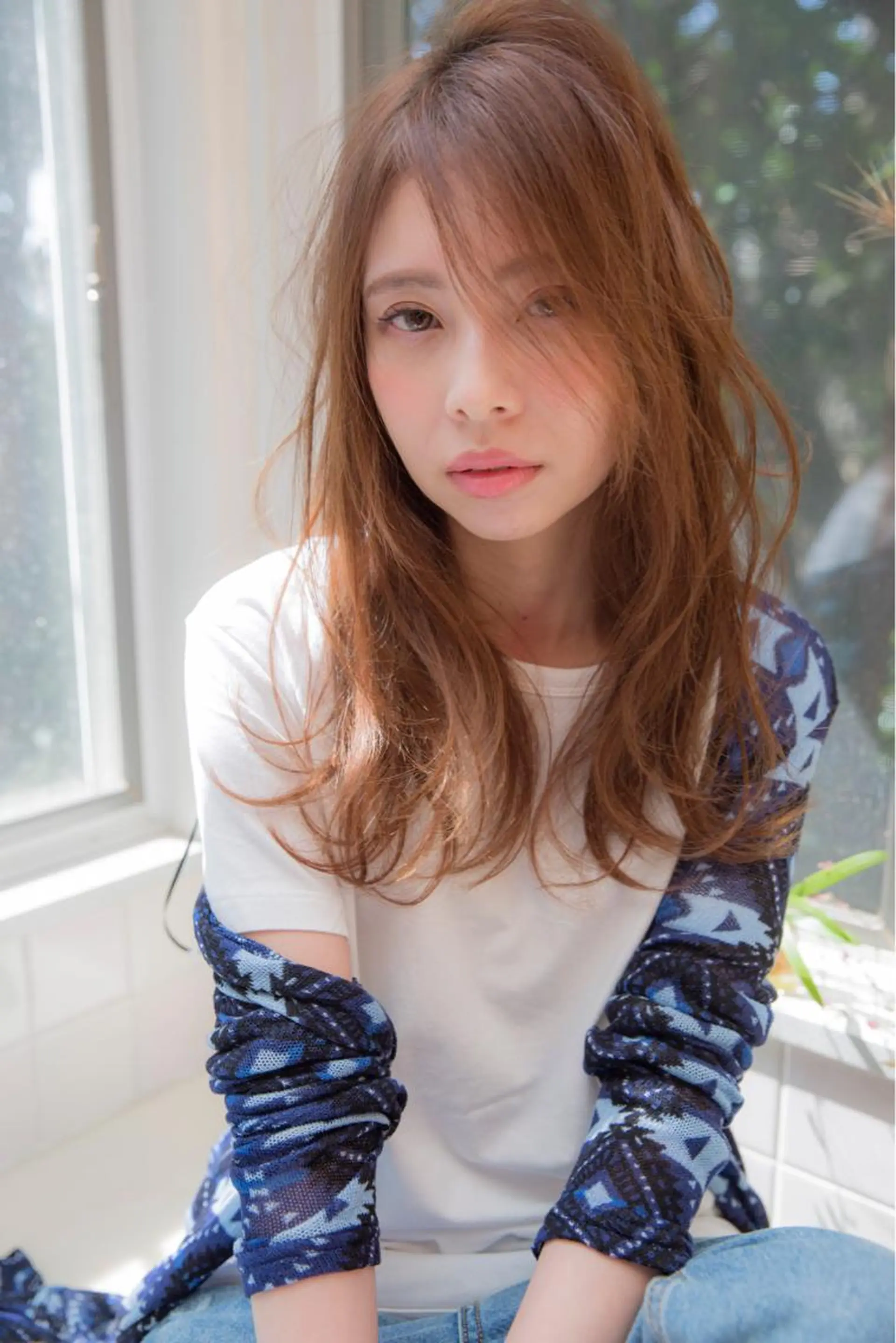 セミロング attrait アトレ湘南台所属・💎ブリーチ／ボブ 💎ハルのヘアスタイル