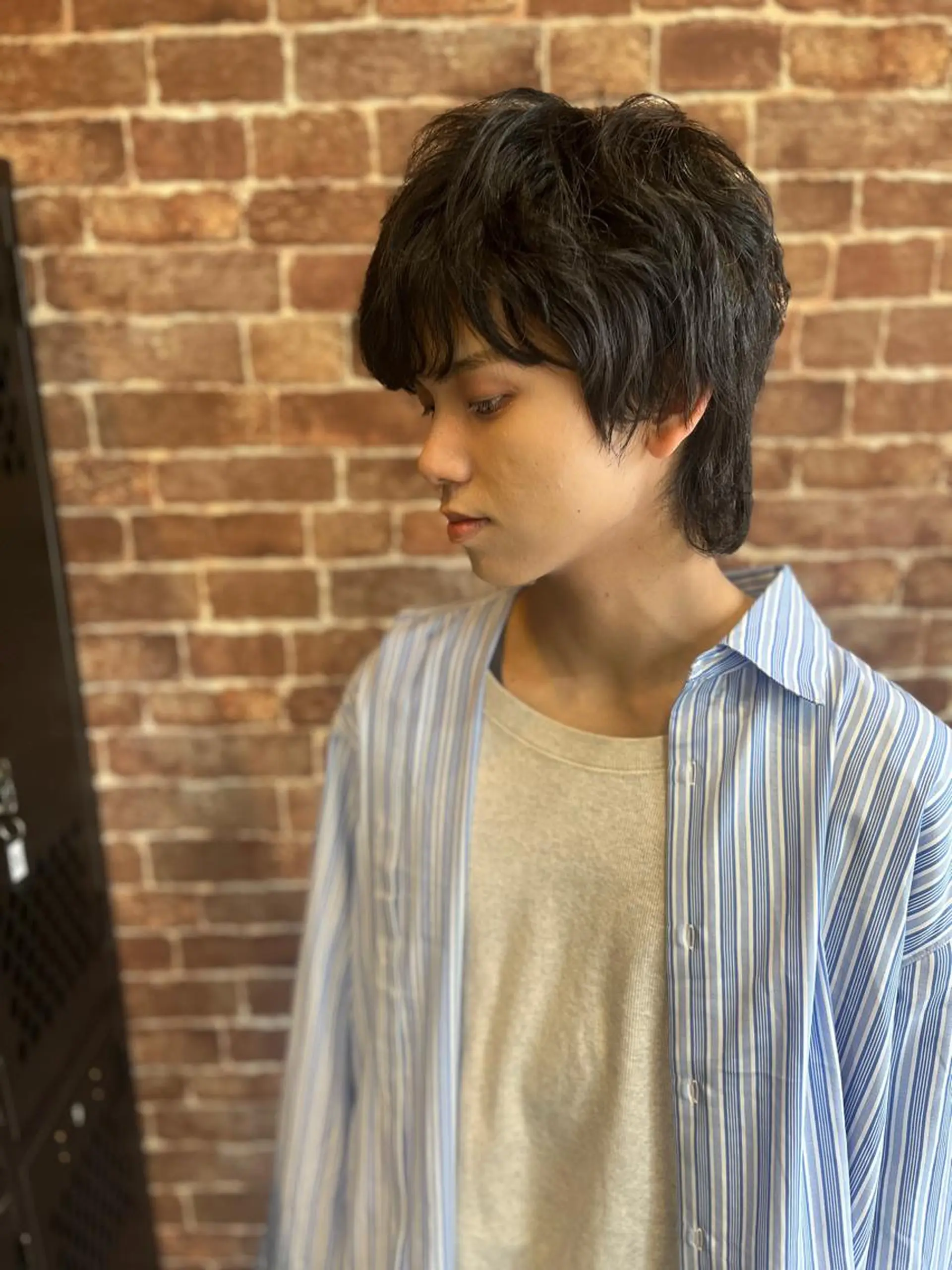 ショート カラー パーマ ヘアアレンジ メンズ キッズ ネイル マツエク・マツパ アイブロウ メンズブリーチ メンズハイライト メンズインナーカラー メンズ韓国風 ブリーチ 久木原 ゆりのヘアスタイル