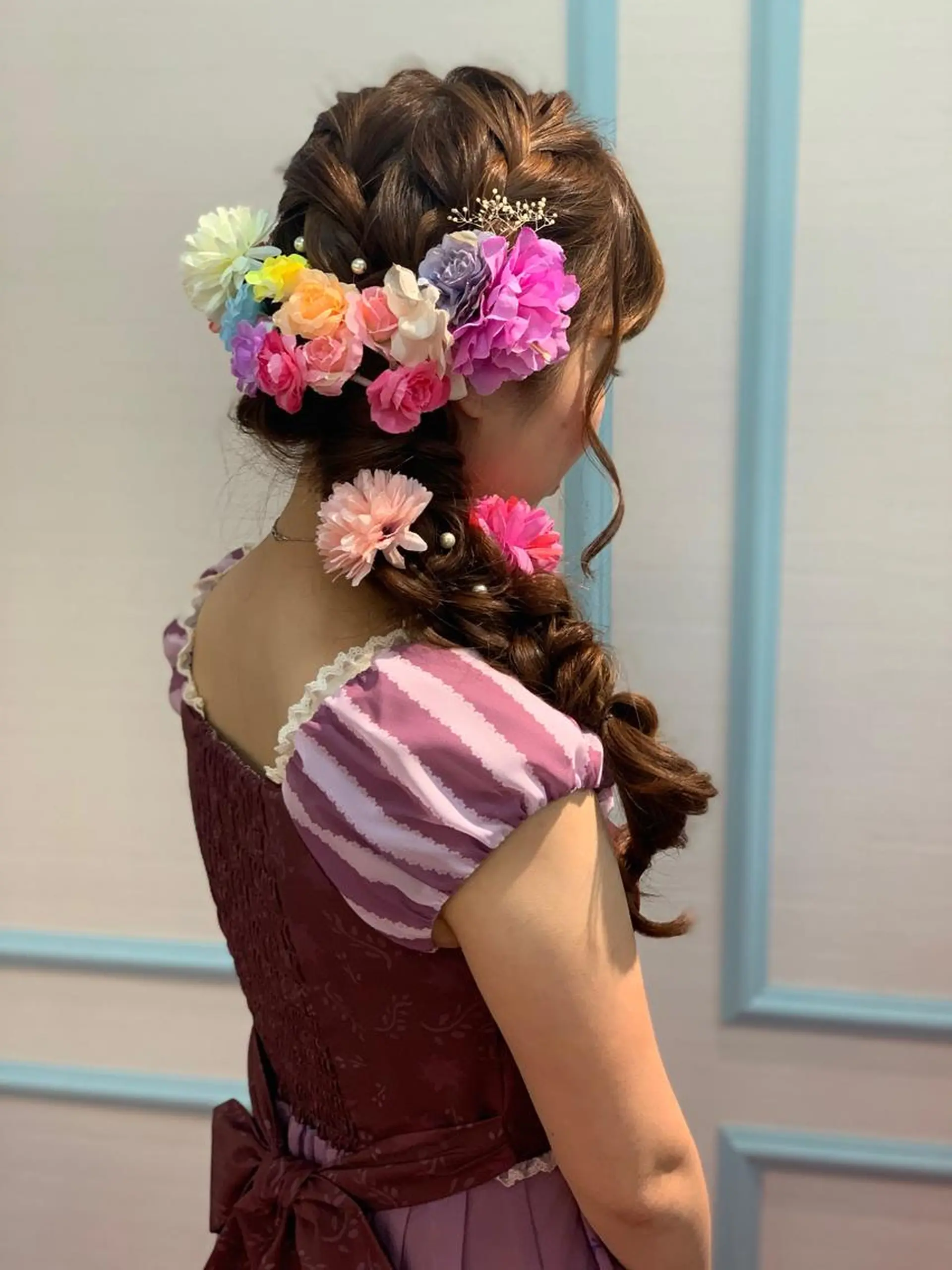 ヘアアレンジ ハロウィン ベストシーン 新浦安のマツエク・マツパデザイン