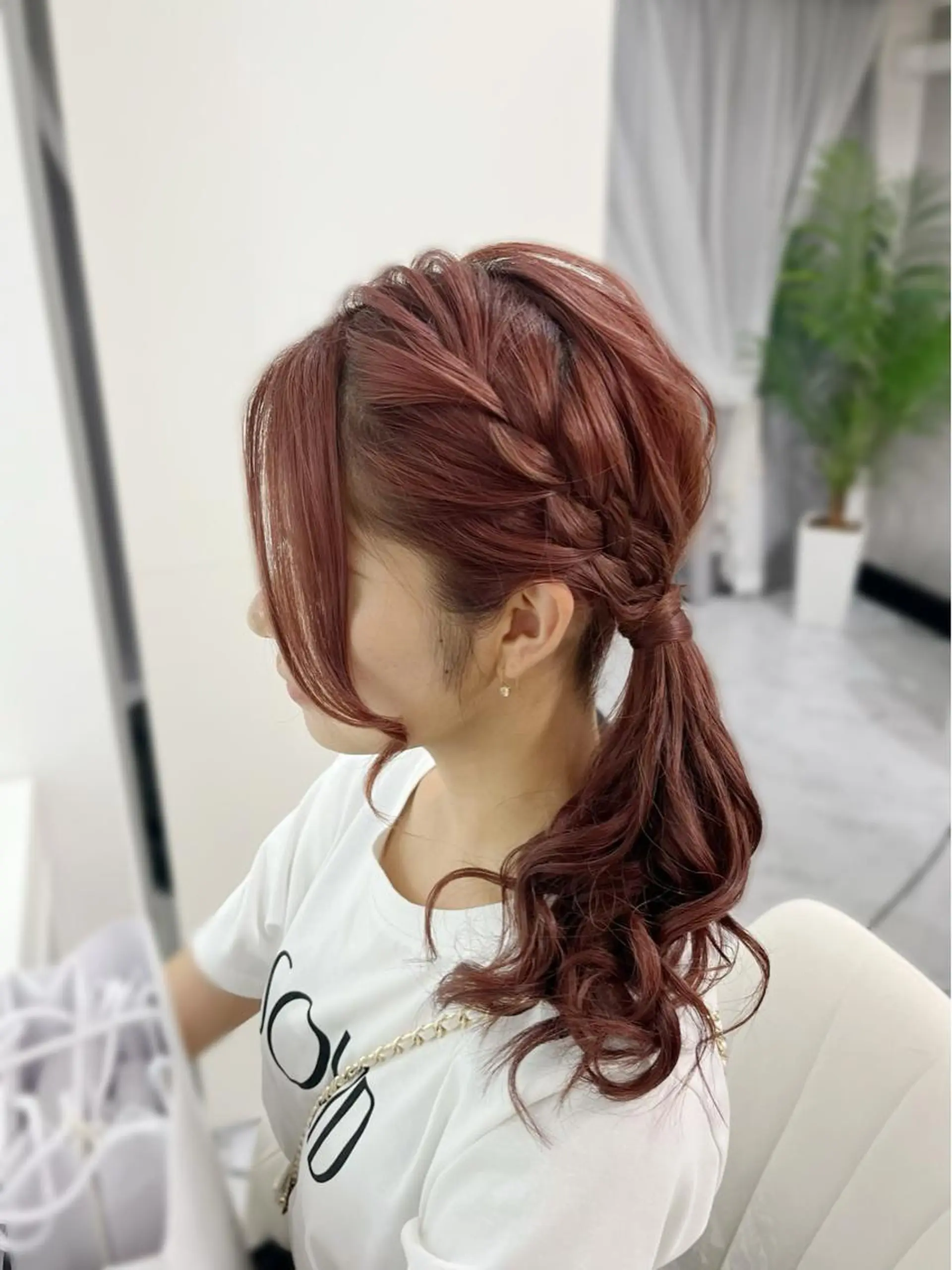 セミロング ヘアセット ヘアセット専門店 Rのヘアスタイル