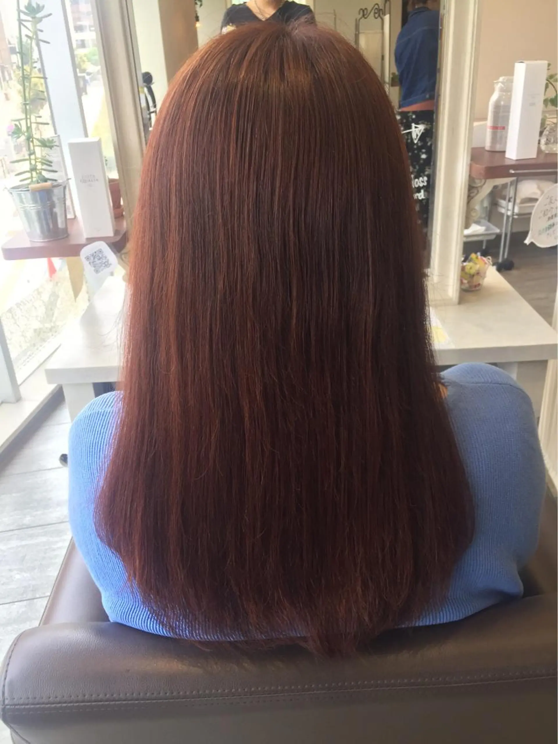 セミロング カット ヘアカラー 正木 彩音のヘアスタイル