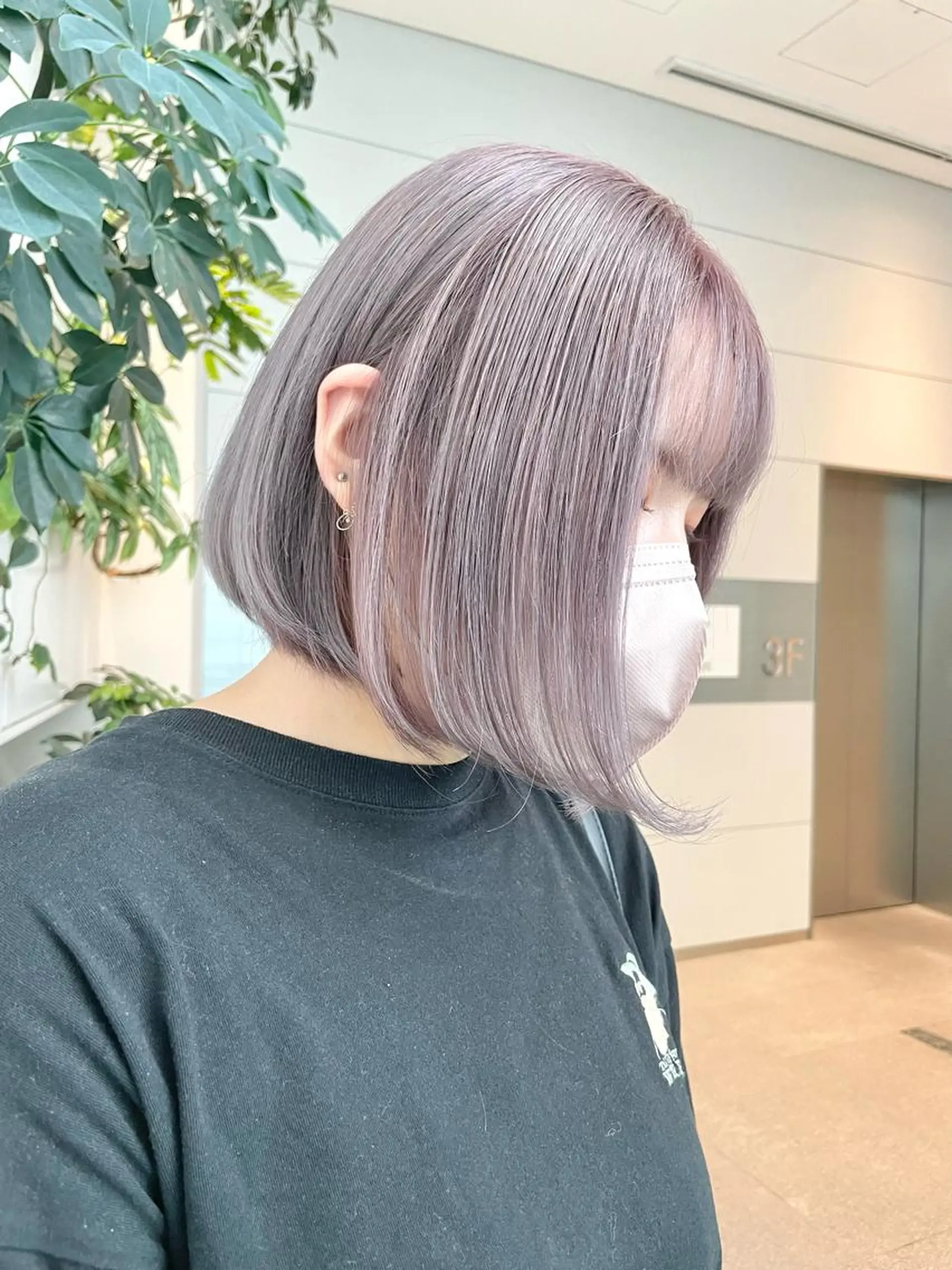 ショート ヘアカラー トリートメント 東北No.1完全個室 💐梶谷社長のヘアスタイル