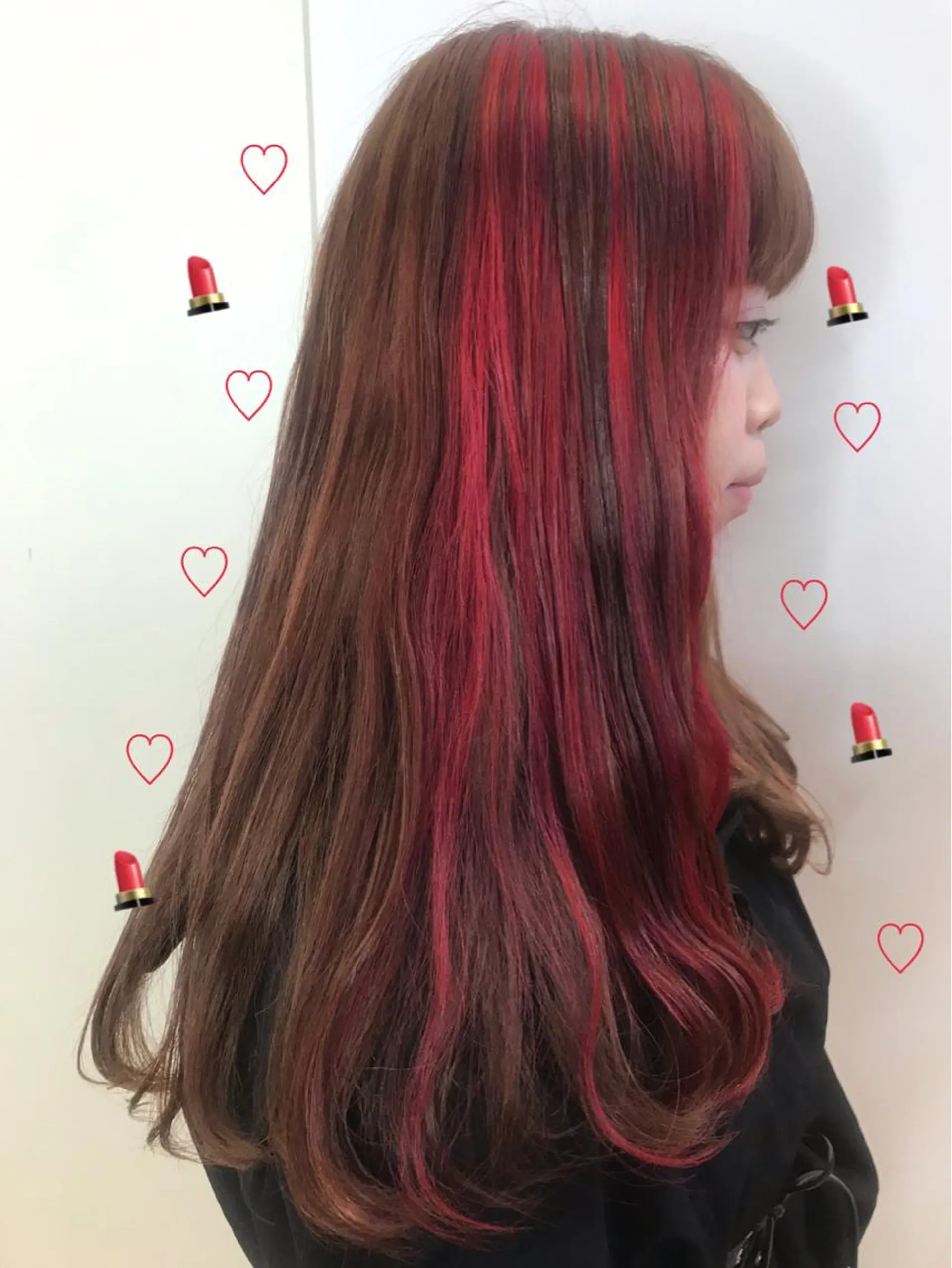 ミディアム カラー EMANON新宿東口所属・新宿駅近♡個室 ♡関口三都季🌜のヘアスタイル