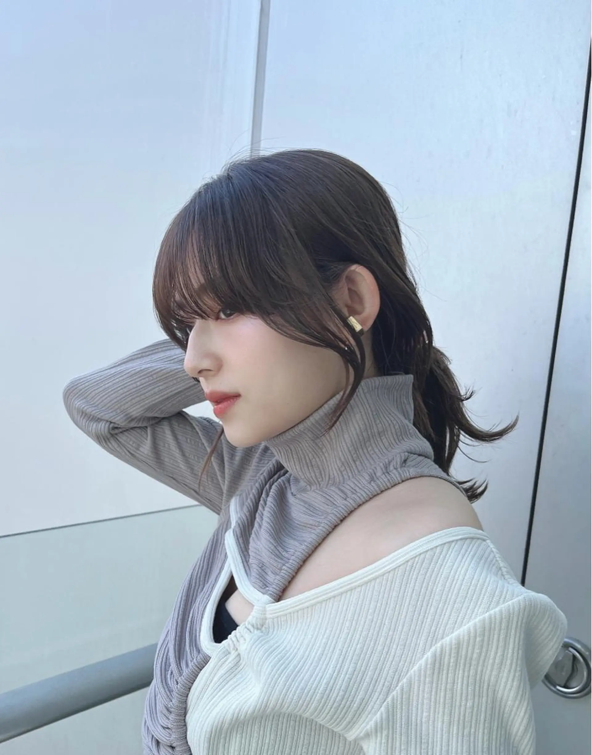 セミロング カット ヘアカラー トリートメント 🌫️大人韓国ヘア 🌫️naoyaのヘアスタイル