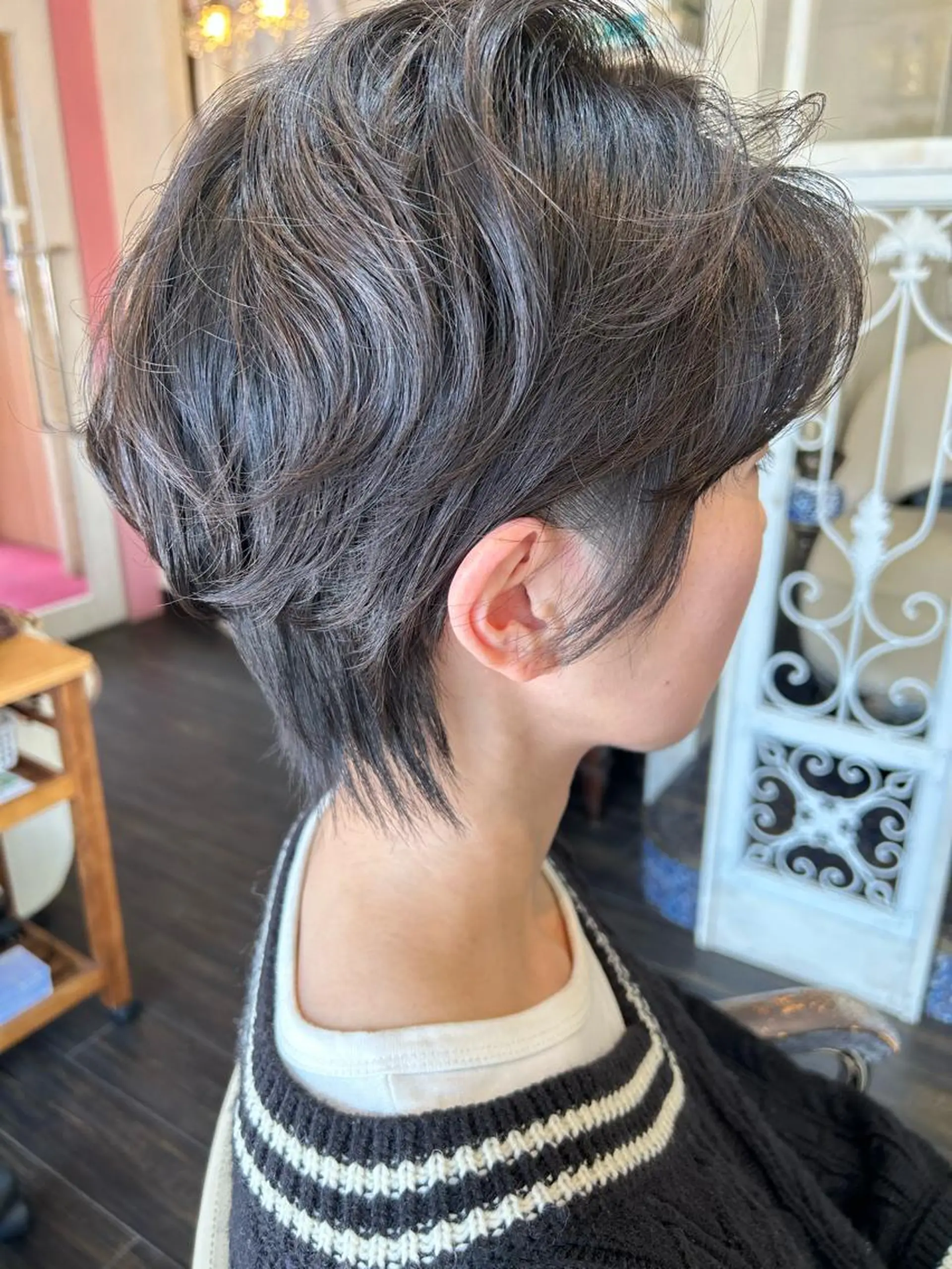 ショート パーマ カット パーマ トリートメント DiMPlE  ディンプル所属・🌸スタイリスト 山浦美恵のヘアスタイル