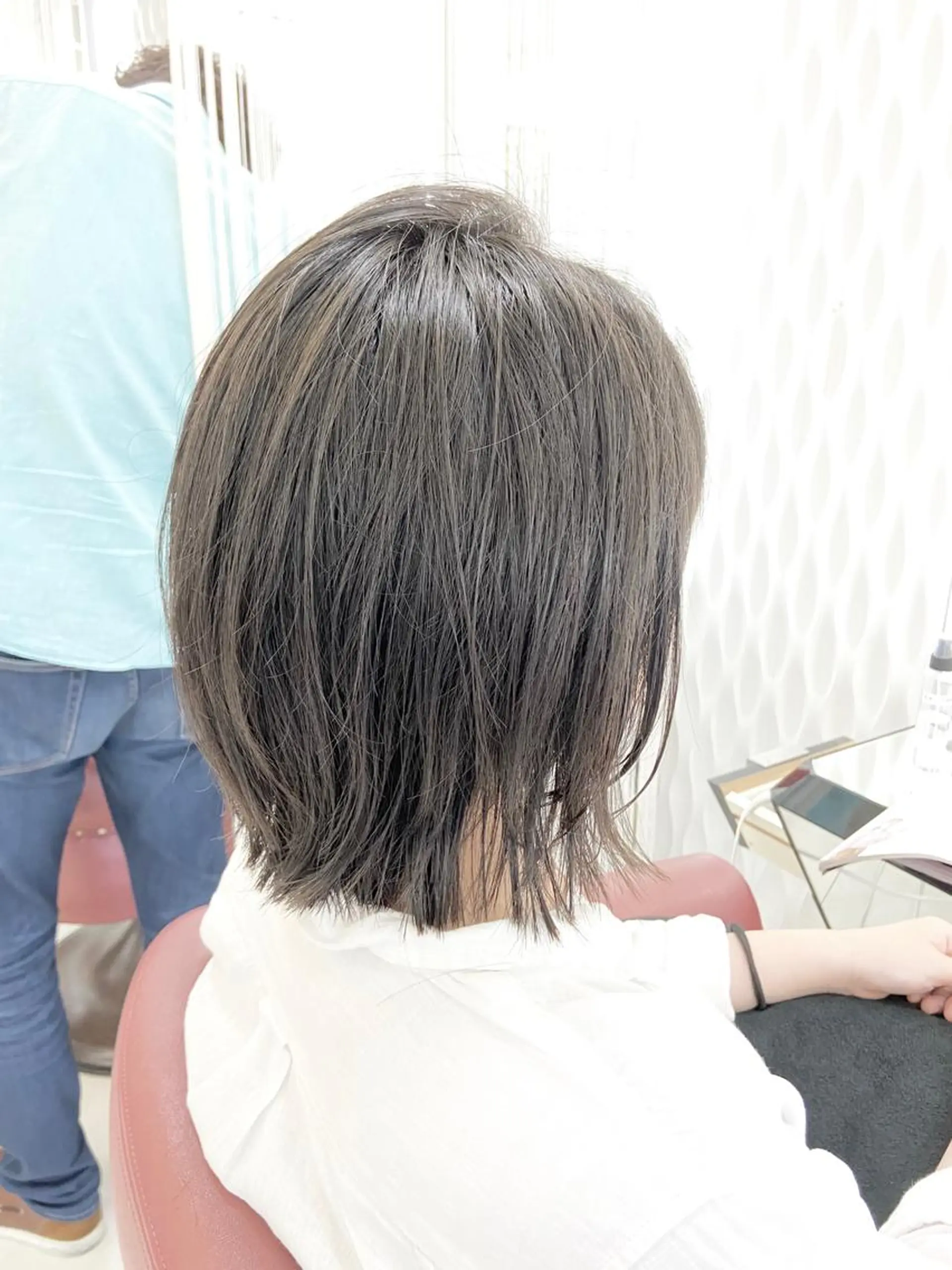 ミディアム カラー カット ヘアカラー 【髪質改善×カラー】 QUALIS沓掛貴浩のヘアスタイル