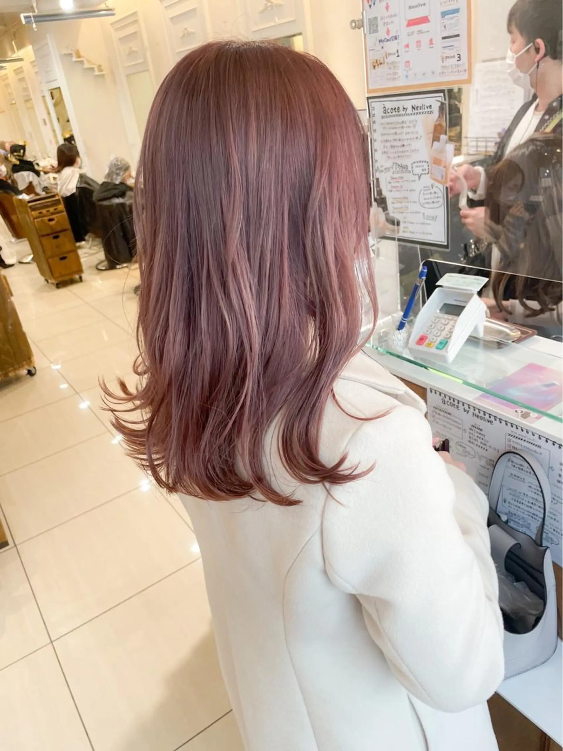 カラー ショートカット/ ベージュ/moekaのヘアスタイル